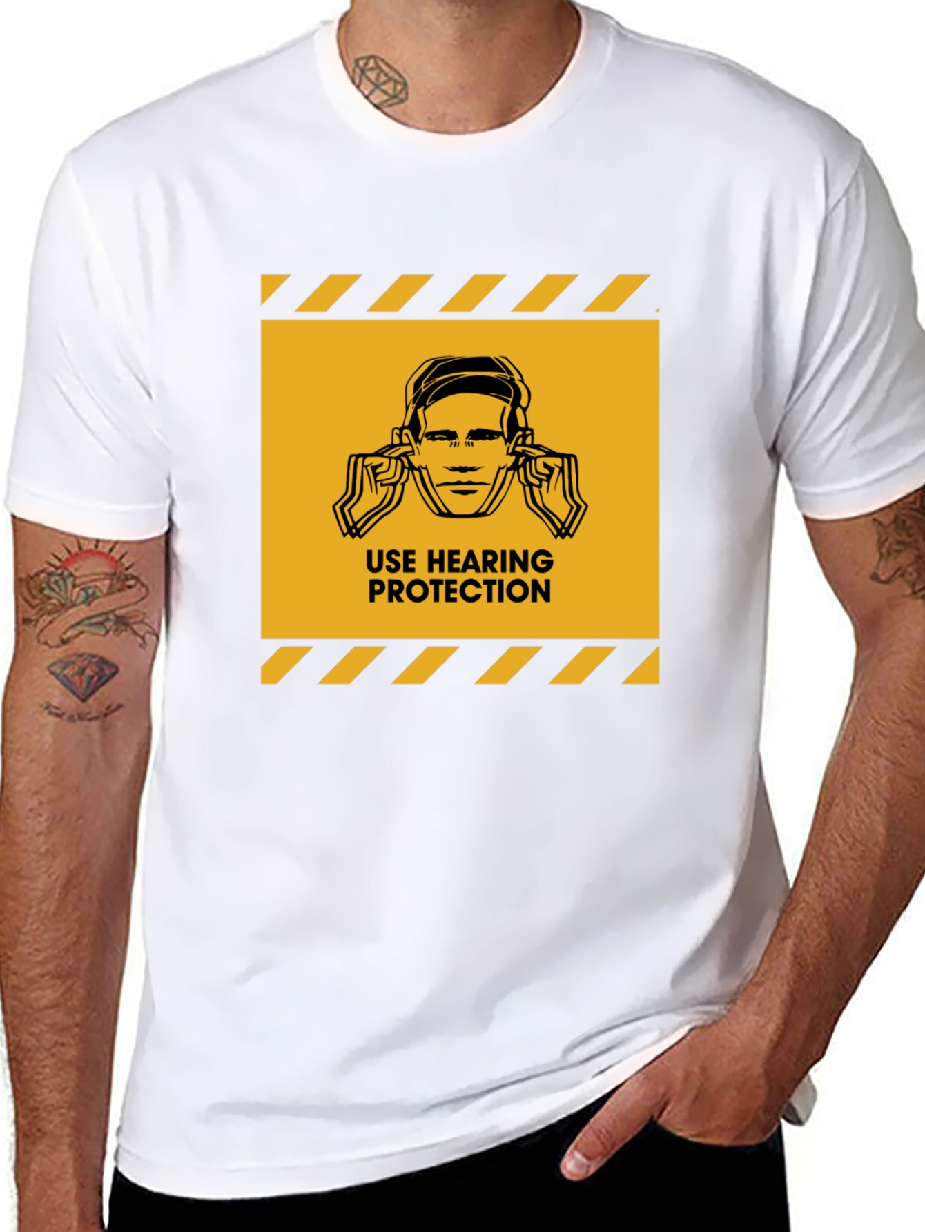 Use Hearing Protection Graphic T-Shirt