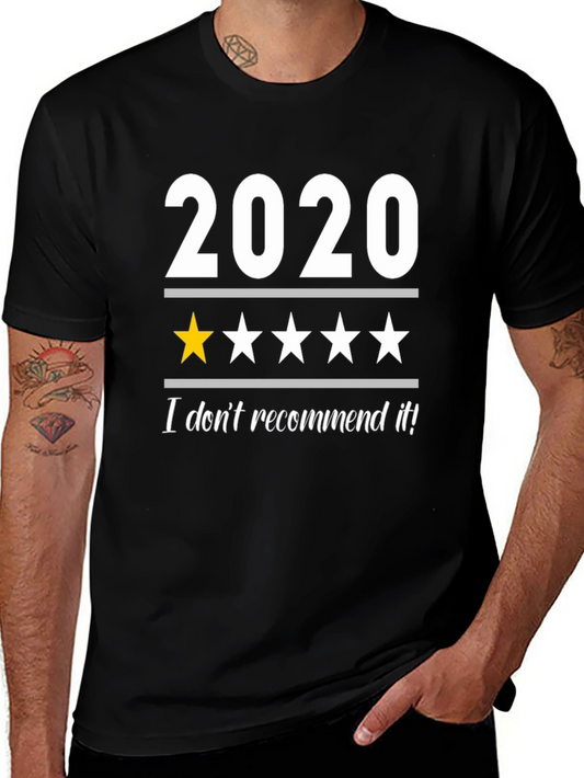 2020 One-Star Review Graphic Tee - Unisex