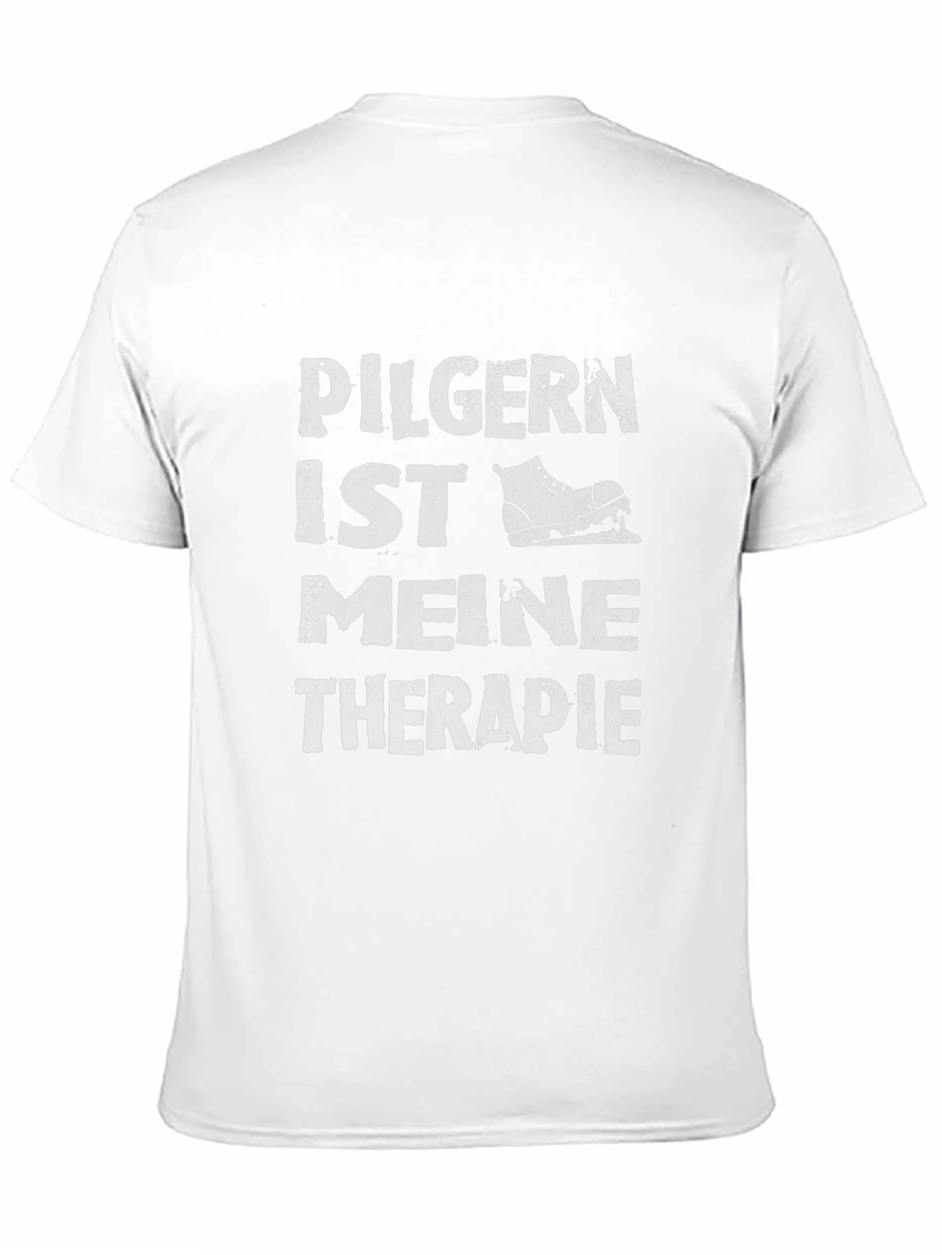 Pilgern Ist Meine Therapie T-Shirt Hiking Pilgrimage Therapy