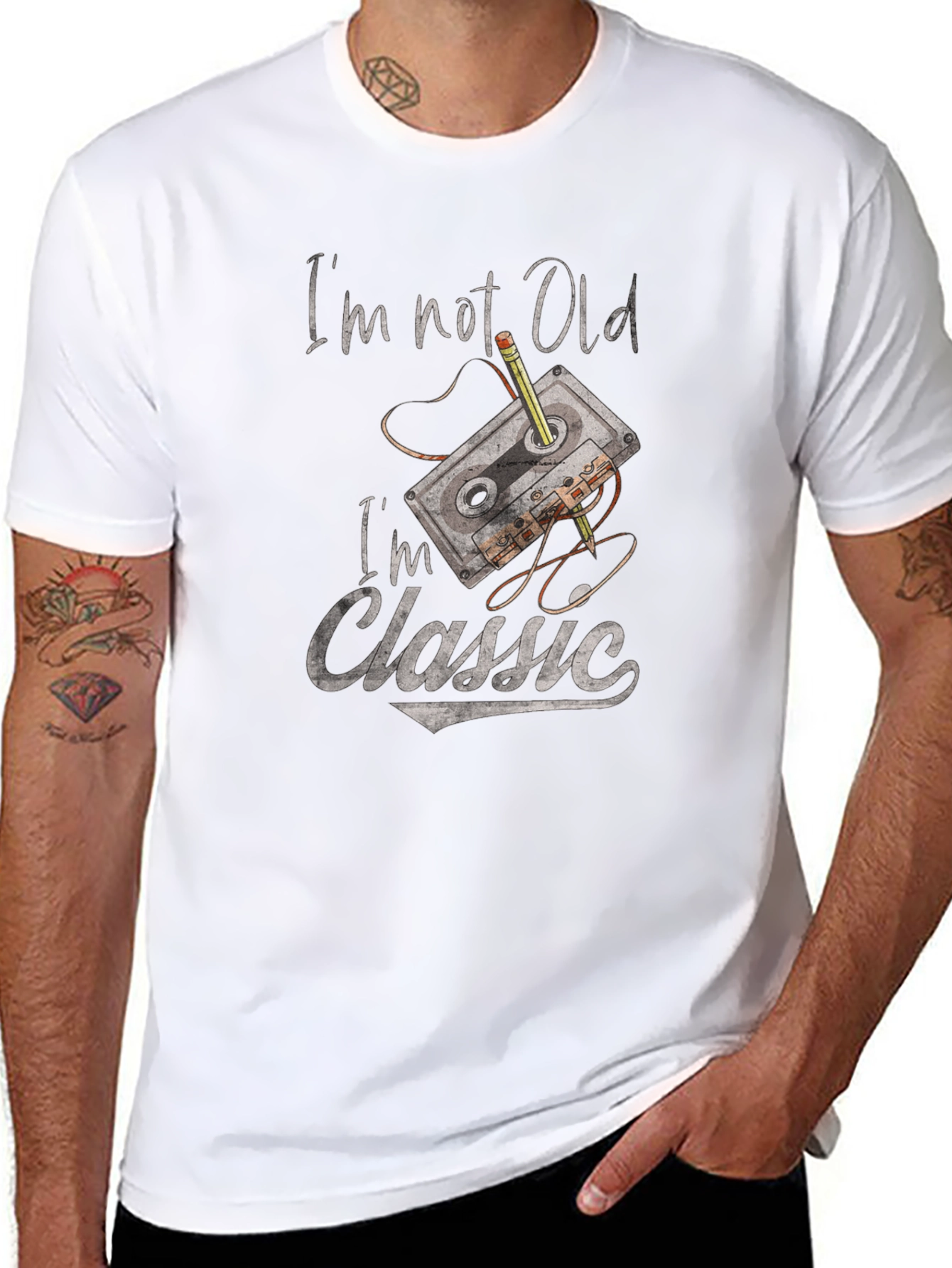 Im Not Old Im Classic T-Shirt Cassette