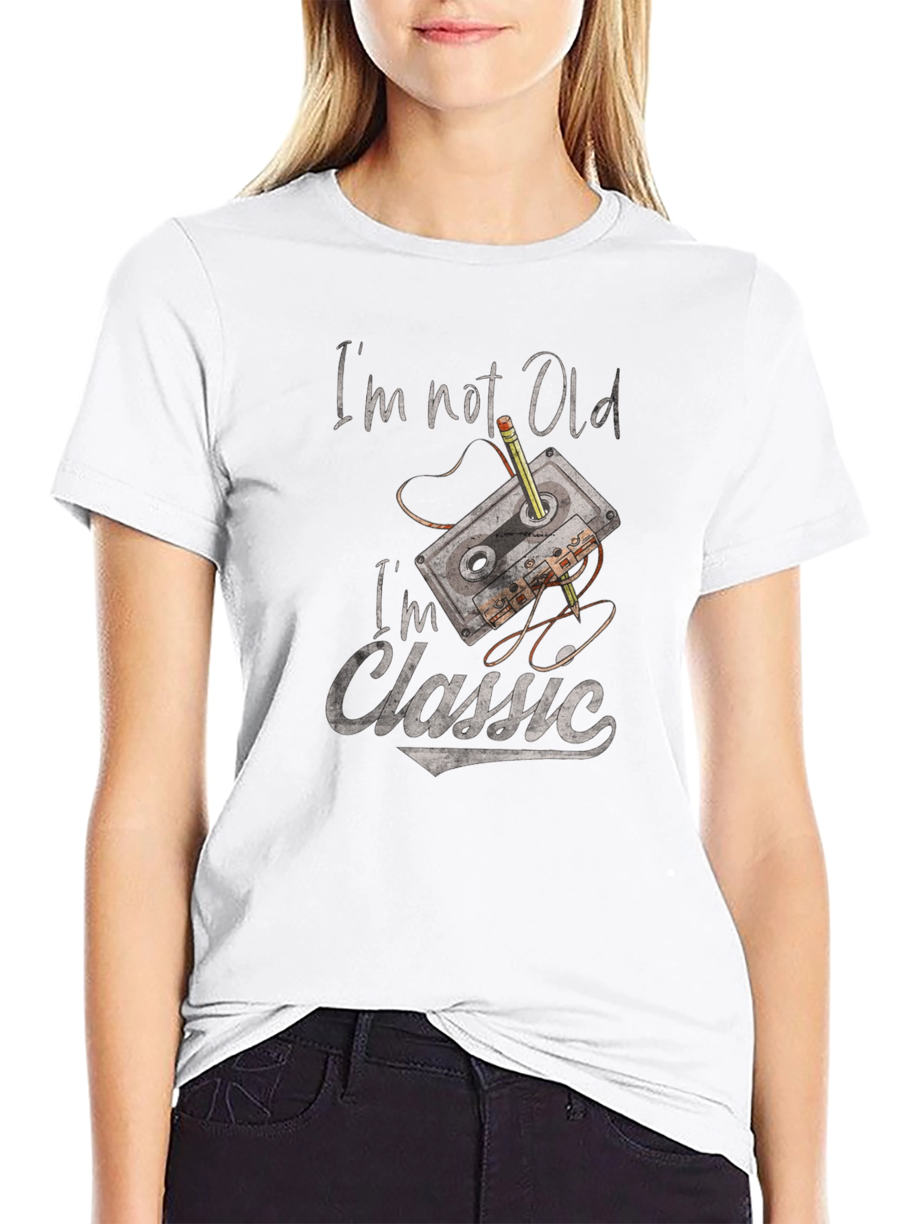 Im Not Old Im Classic T-Shirt Cassette