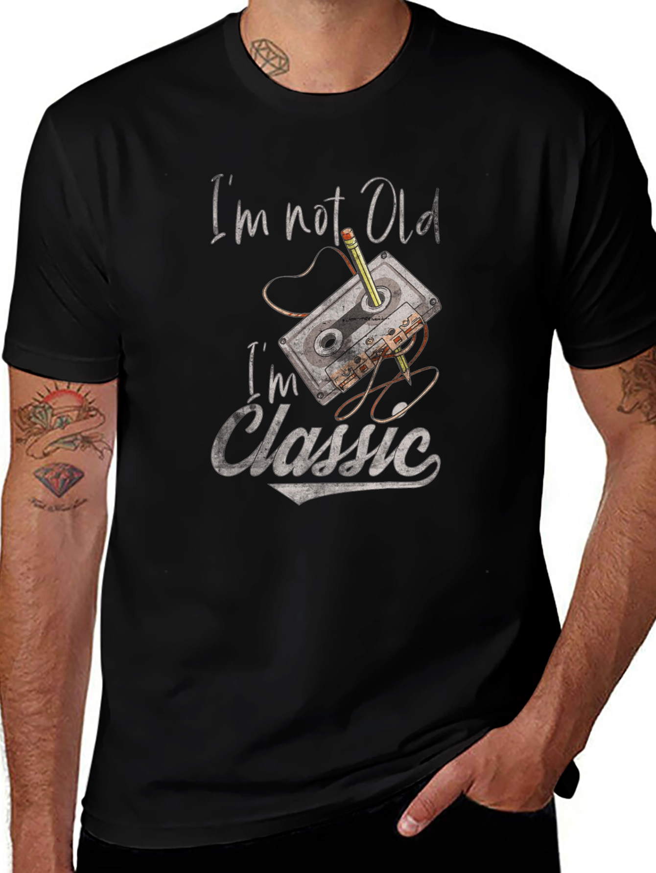 Im Not Old Im Classic T-Shirt Cassette