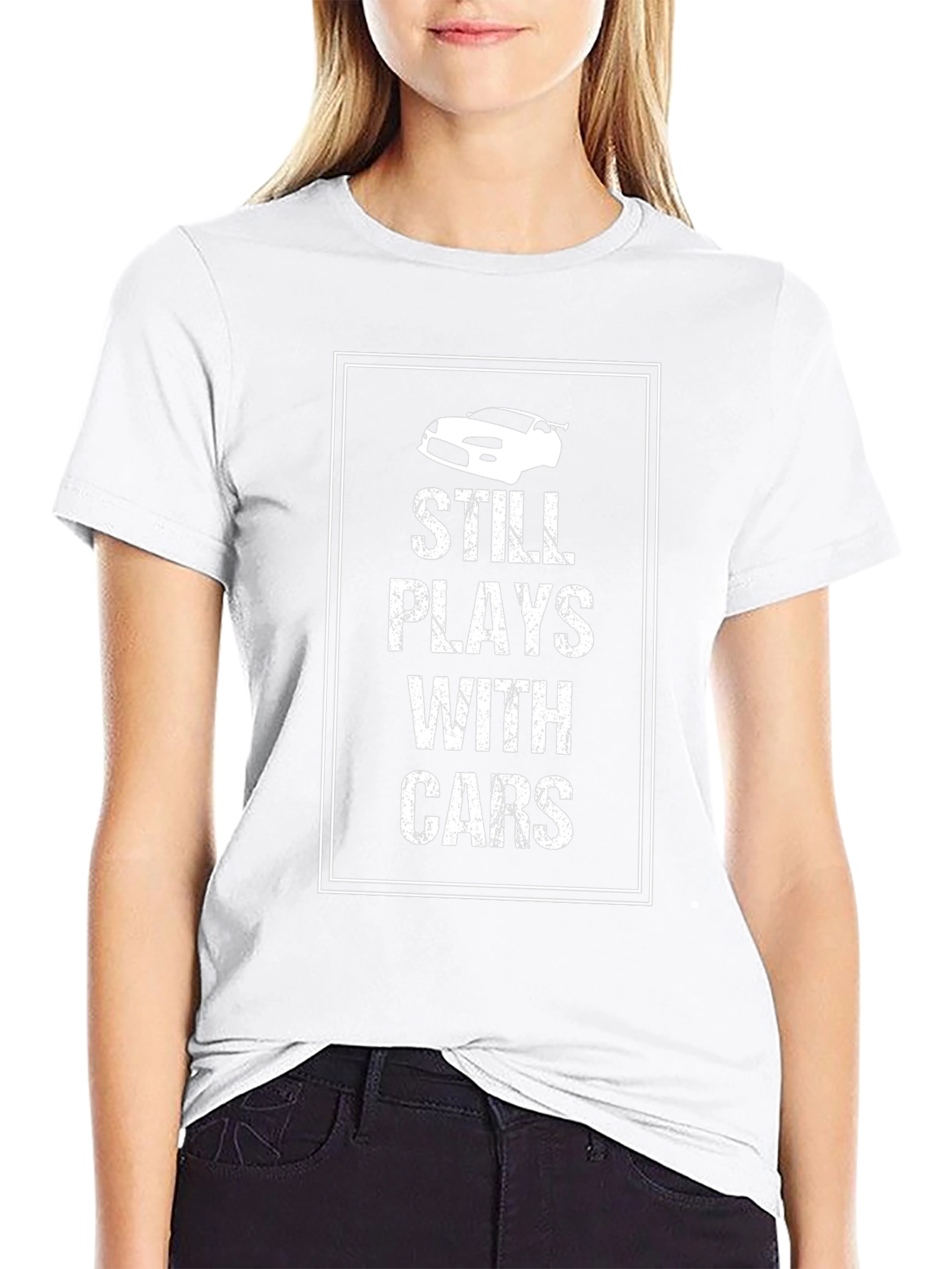 Still Plays With Cars Graphic Tee