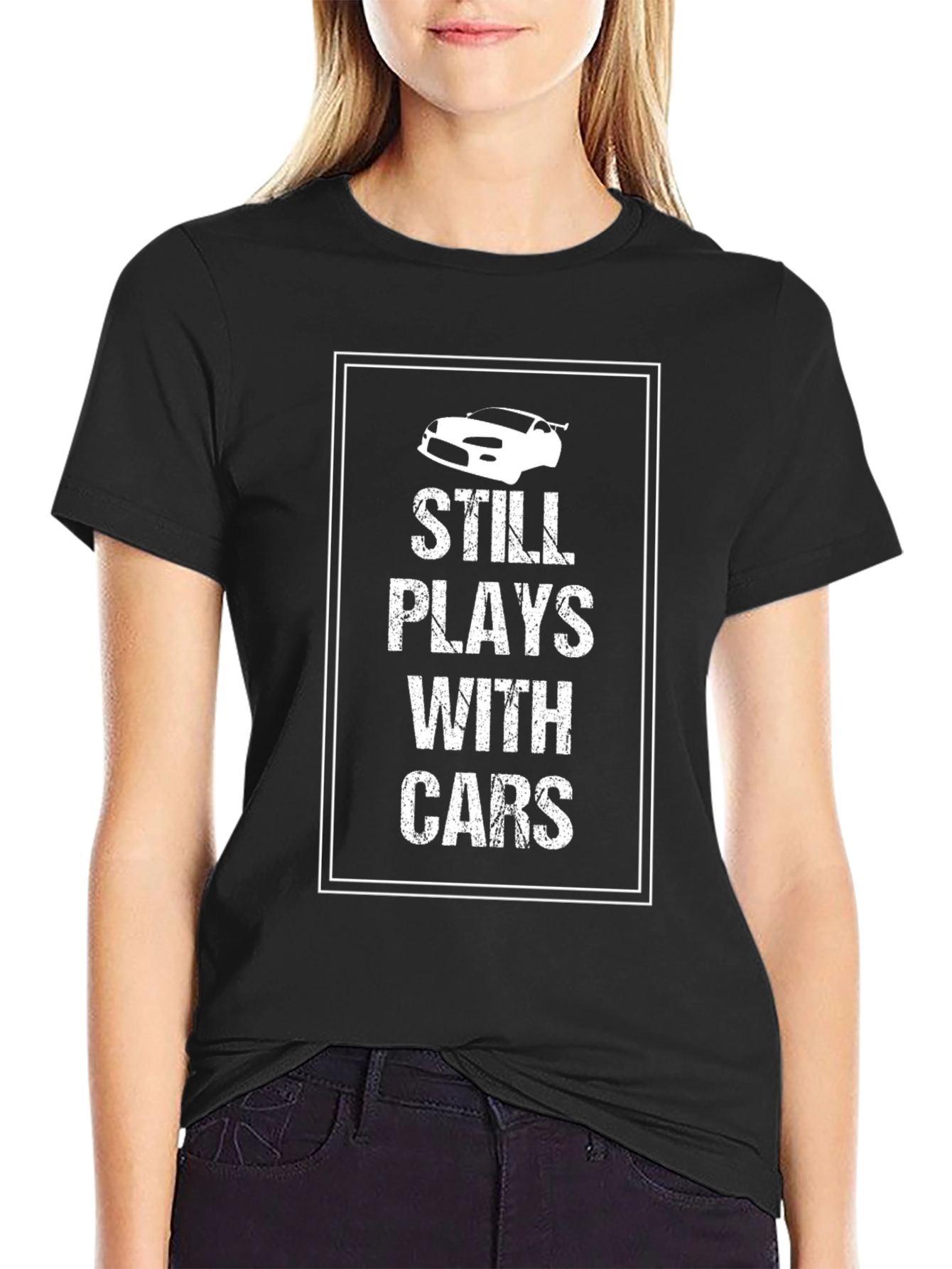 Still Plays With Cars Graphic Tee