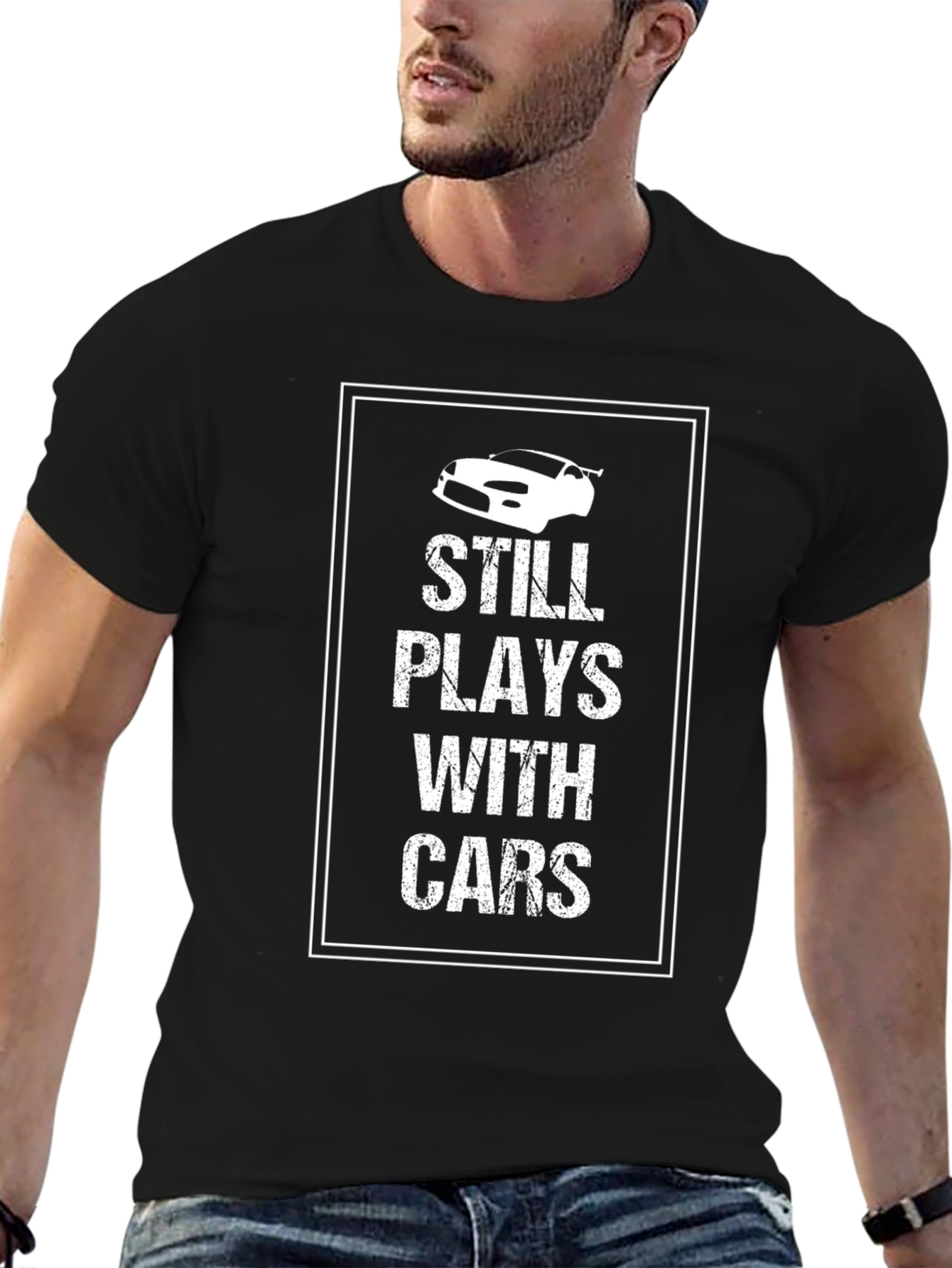 Still Plays With Cars Graphic Tee