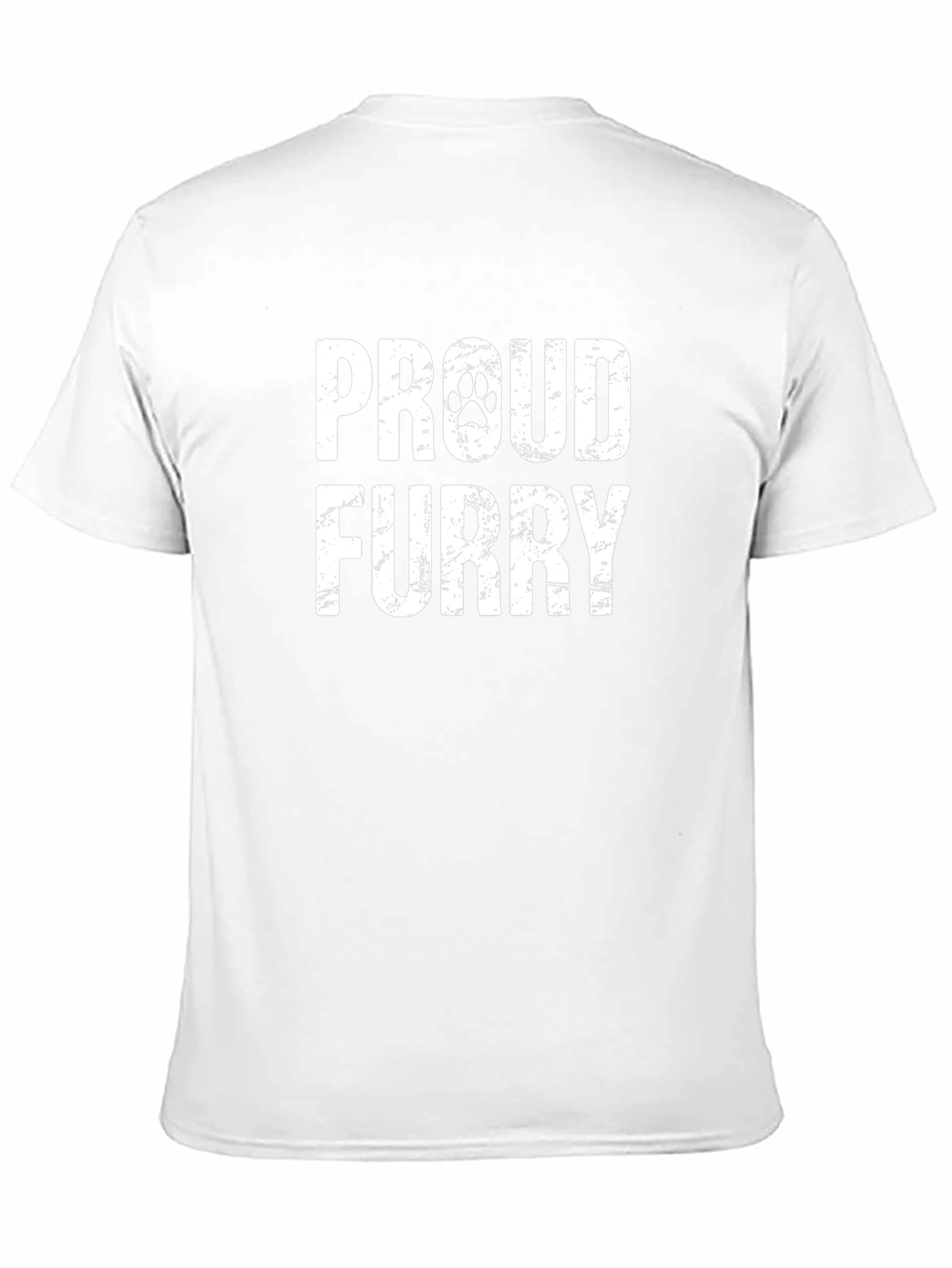 Proud Furry T-Shirt - Black Graphic Tee