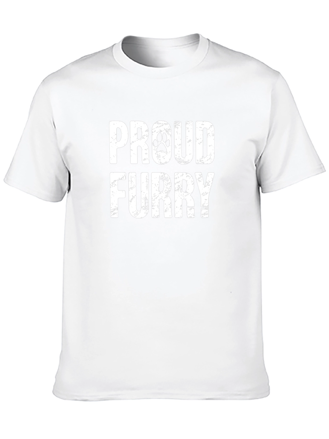 Proud Furry T-Shirt - Black Graphic Tee
