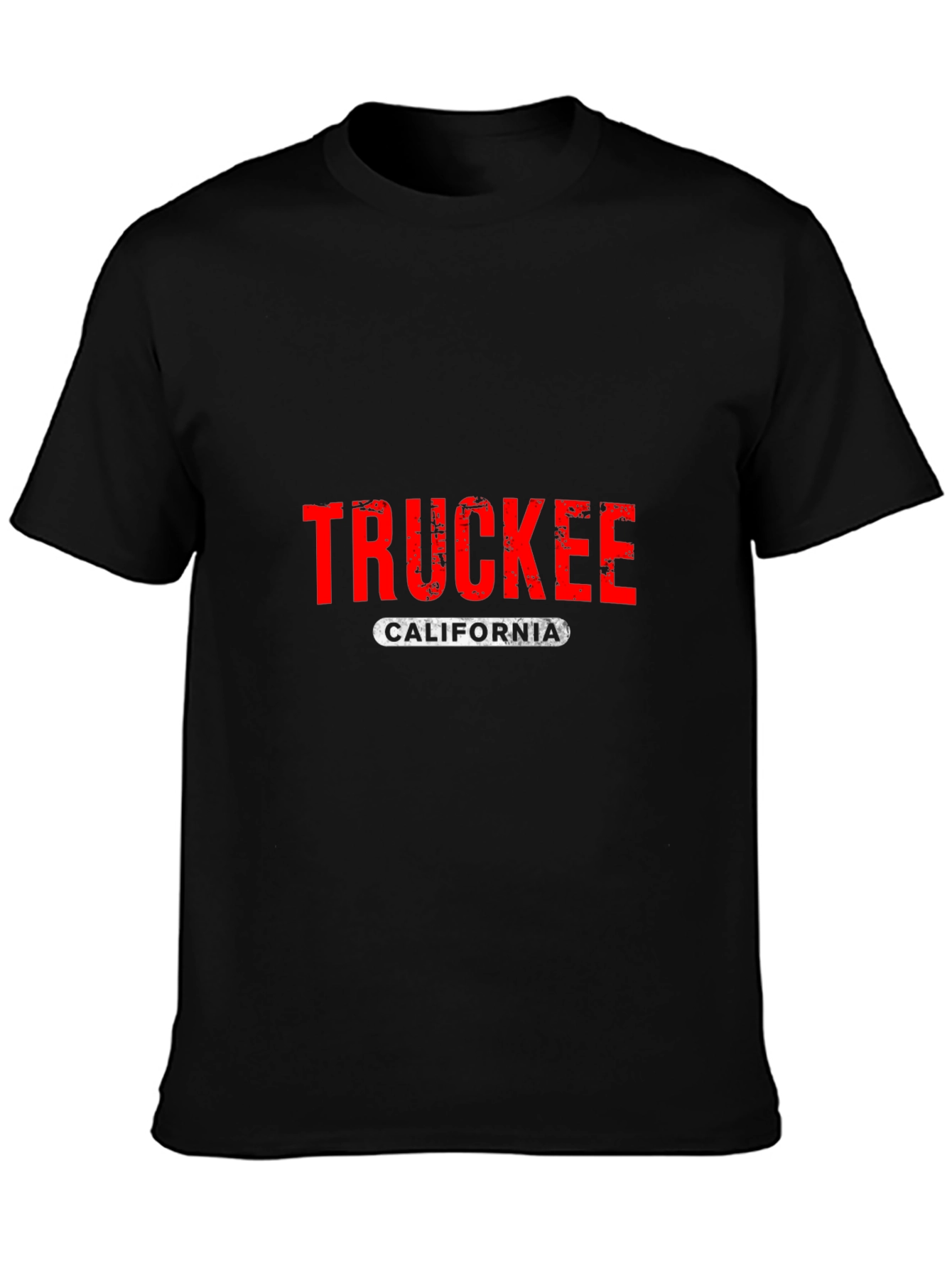 Truckee California T-Shirt - Distressed Graphic Tee