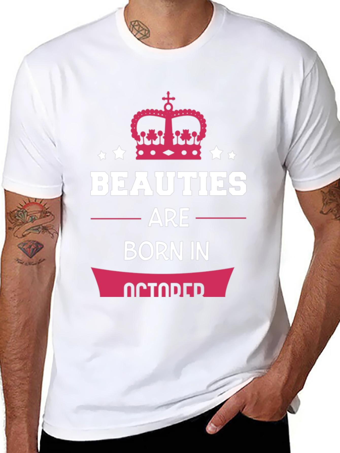 Beauties Born in October T-Shirt