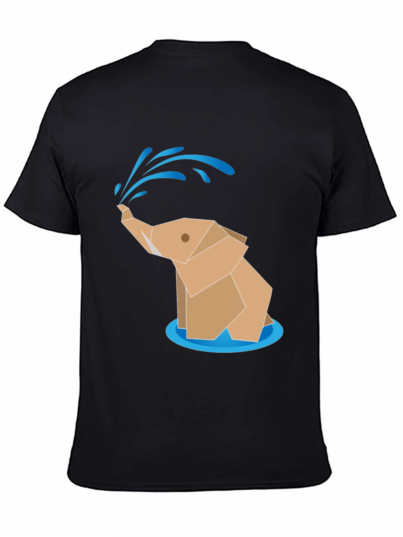 Origami Elephant T-Shirt - Quirky & Stylish