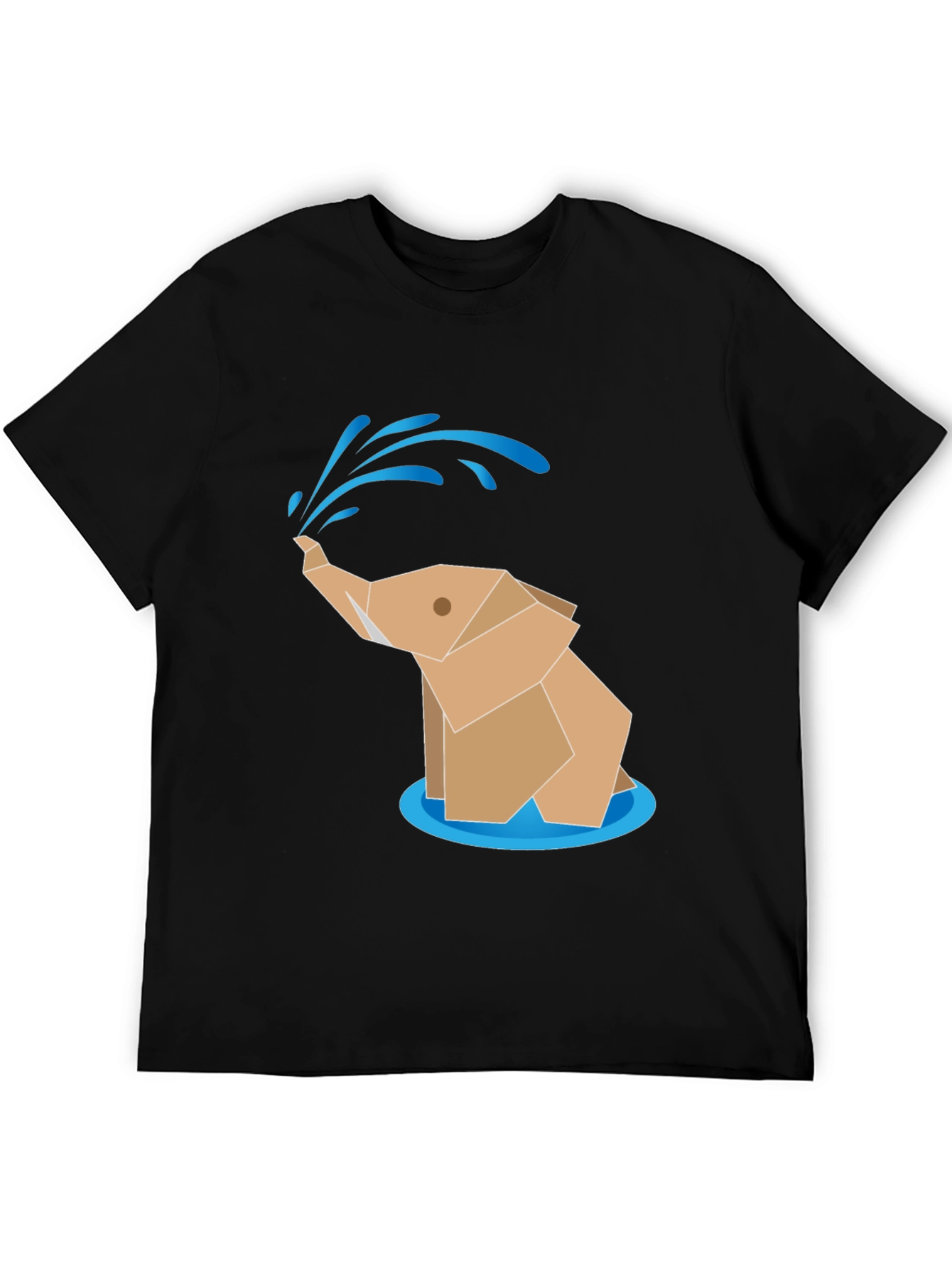 Origami Elephant T-Shirt - Quirky & Stylish