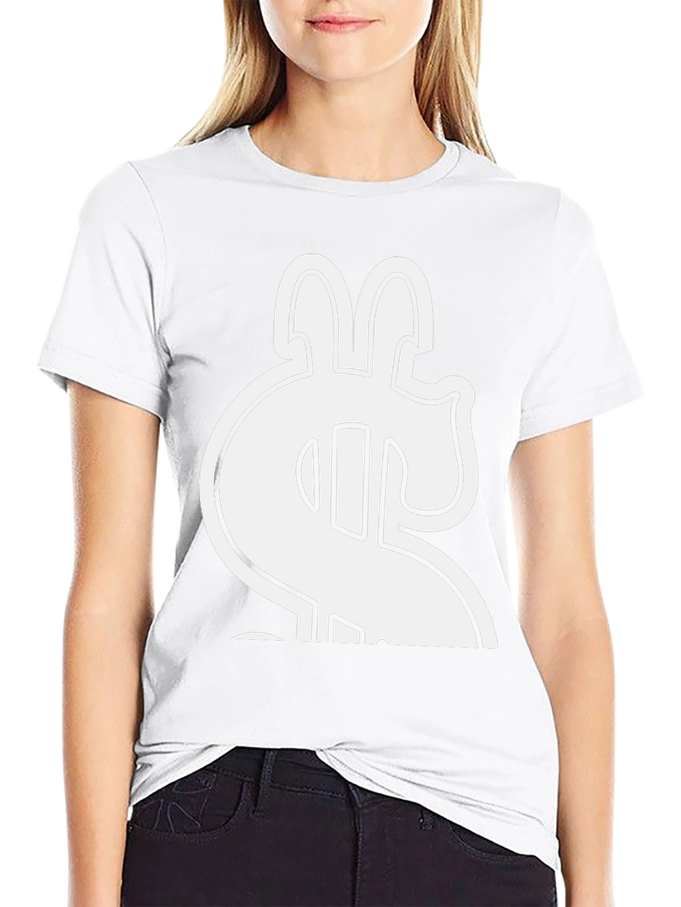 Bold Dollar Sign Graphic Tee - Classic Black