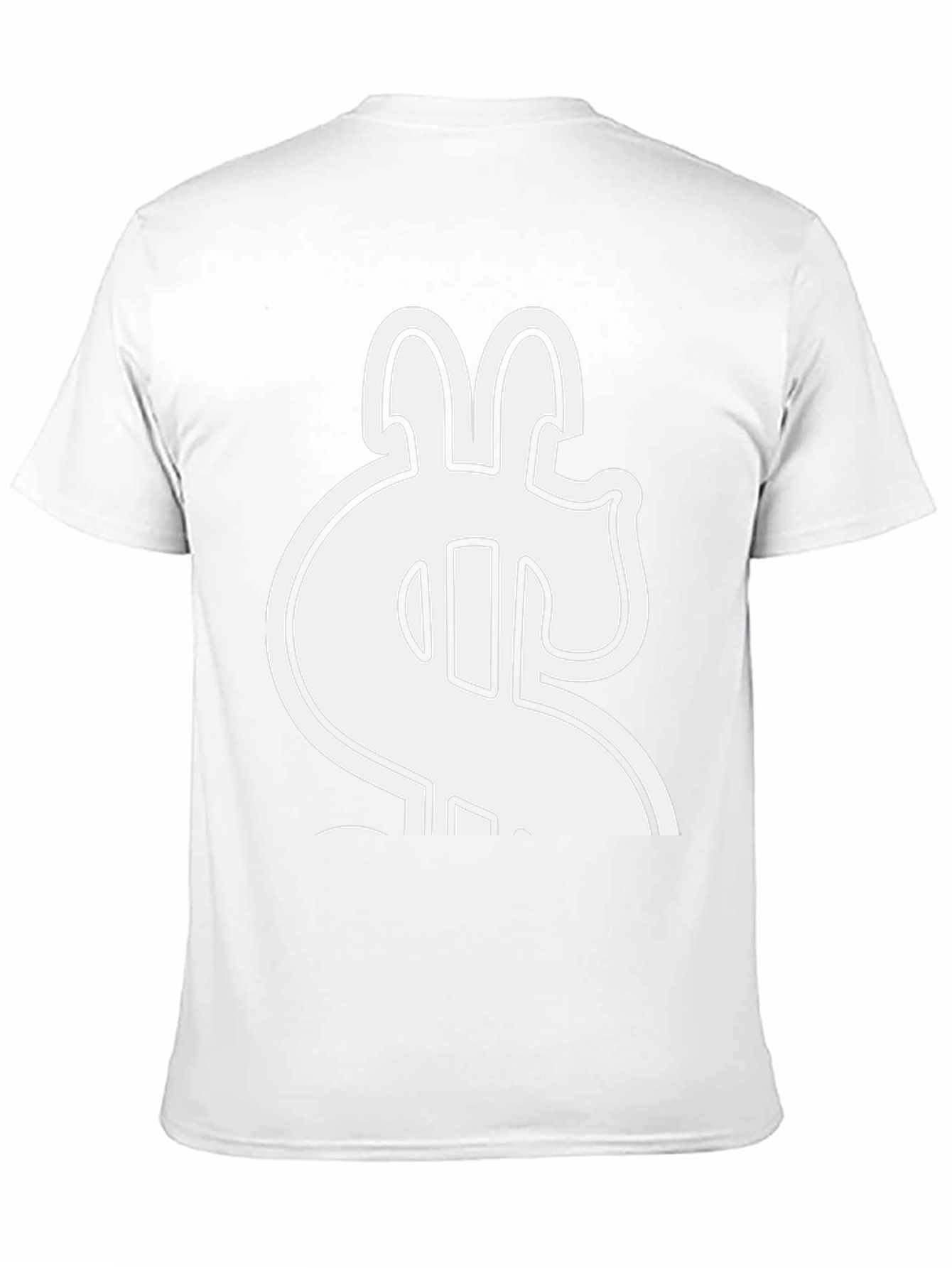 Bold Dollar Sign Graphic Tee - Classic Black