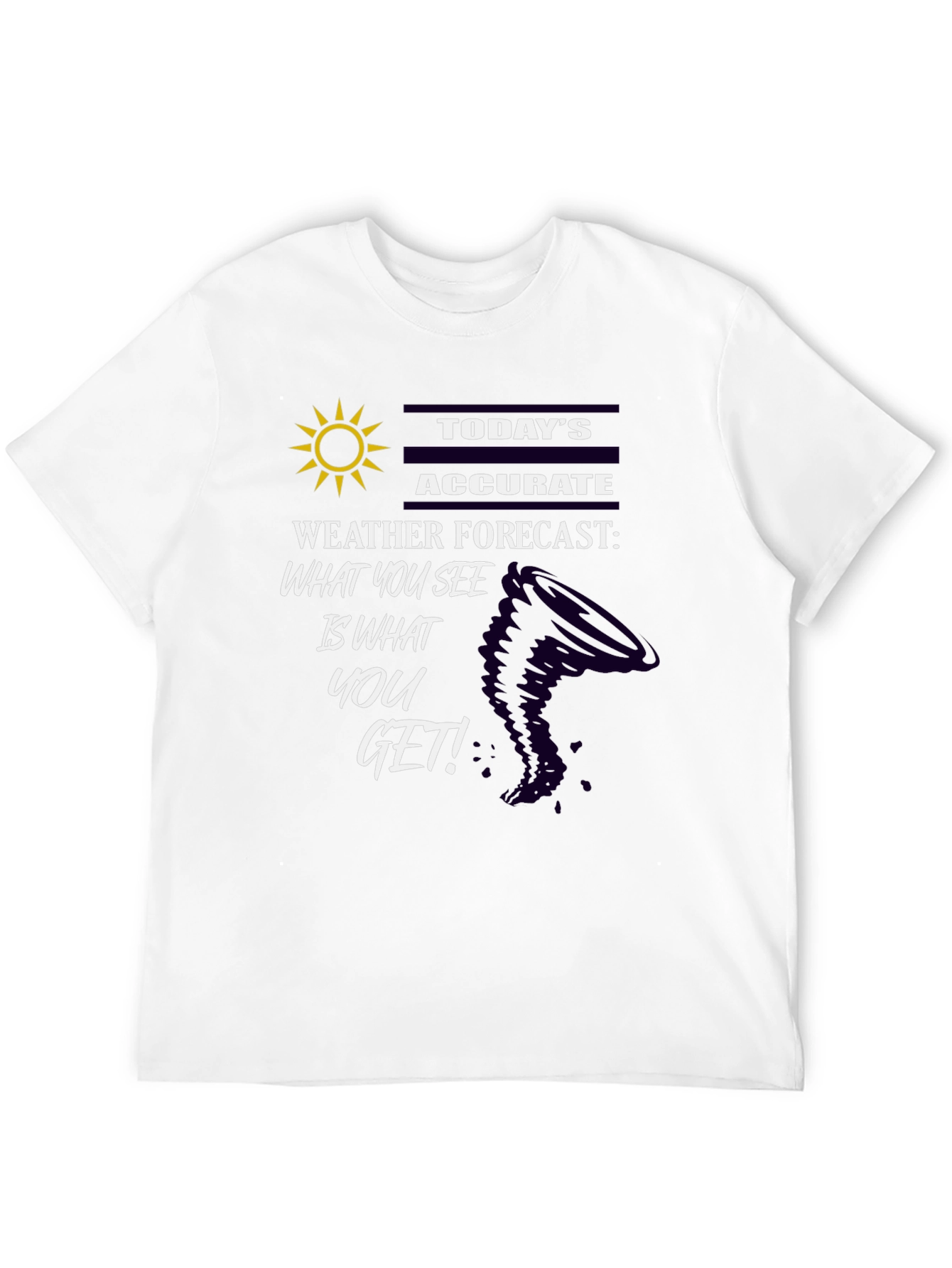 Humorous Weather Forecast T-Shirt