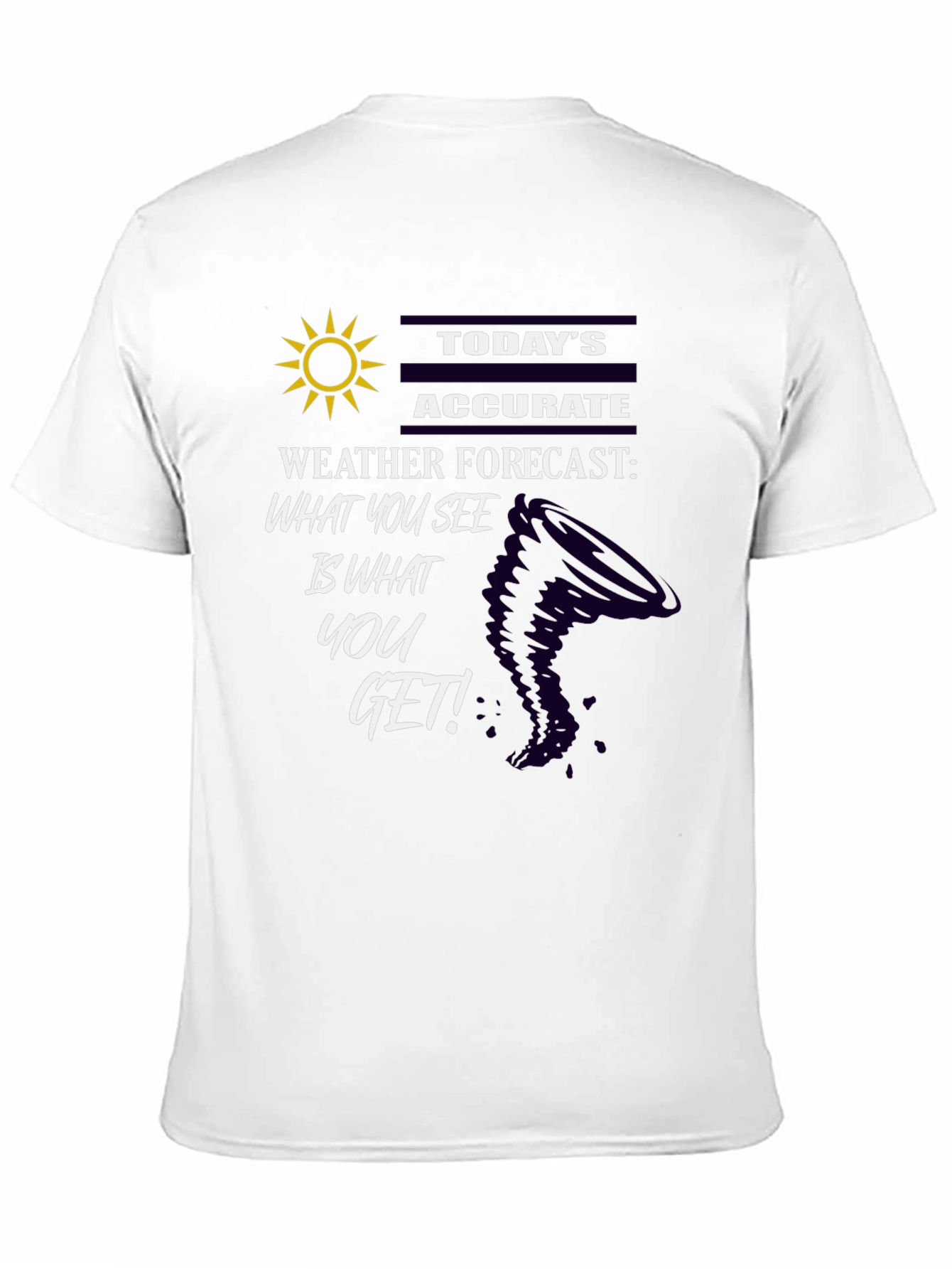 Humorous Weather Forecast T-Shirt