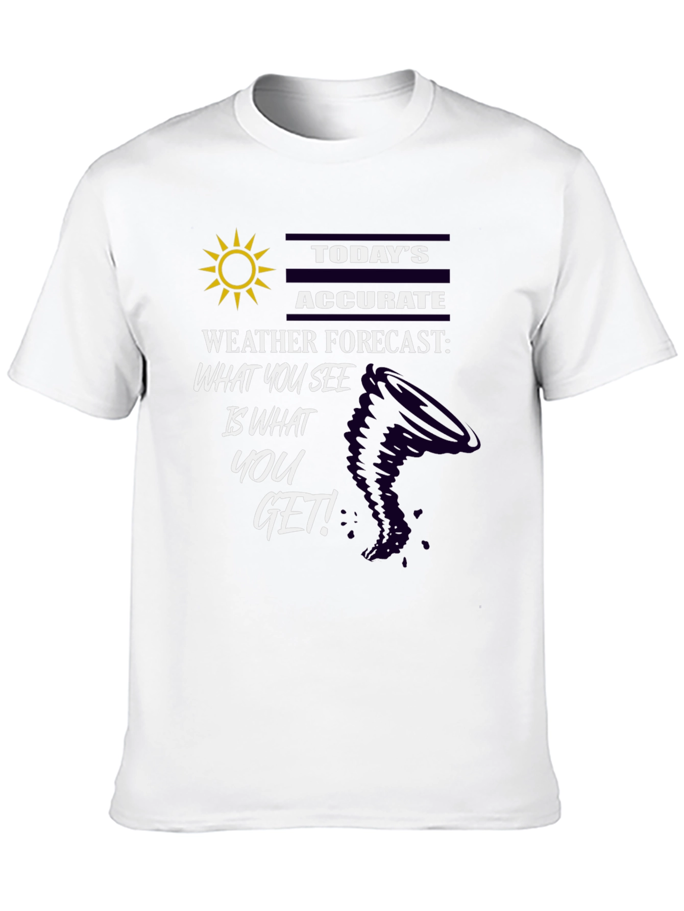 Humorous Weather Forecast T-Shirt