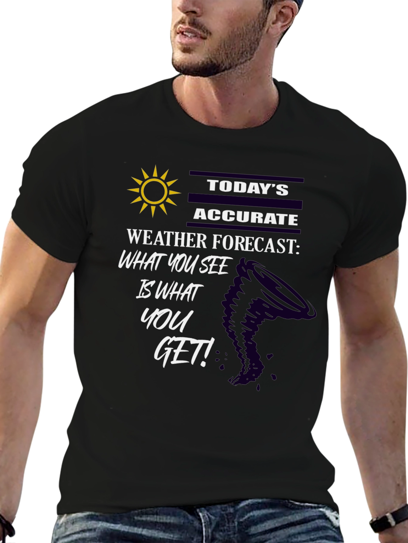 Humorous Weather Forecast T-Shirt