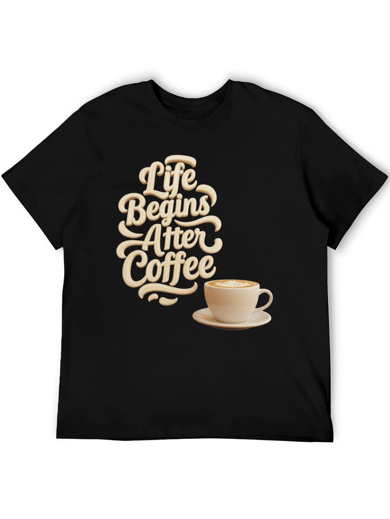 Life Begins After Coffee Graphic Tee
