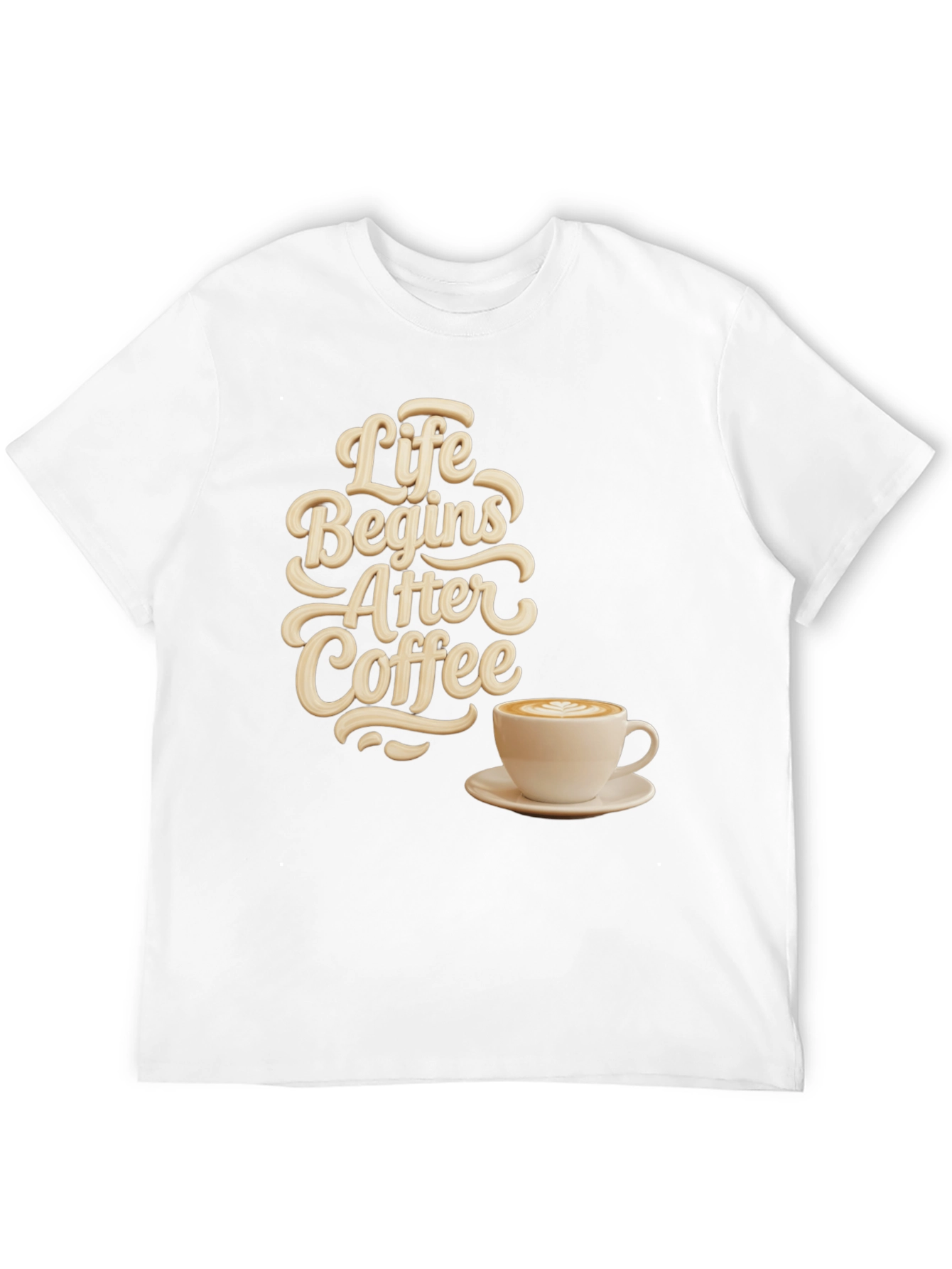 Life Begins After Coffee Graphic Tee