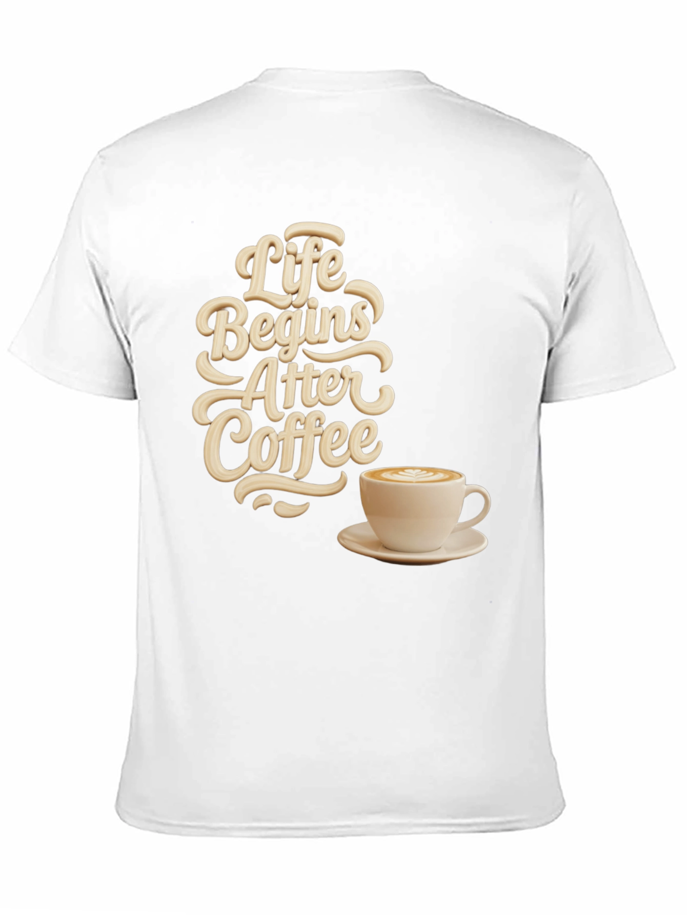 Life Begins After Coffee Graphic Tee