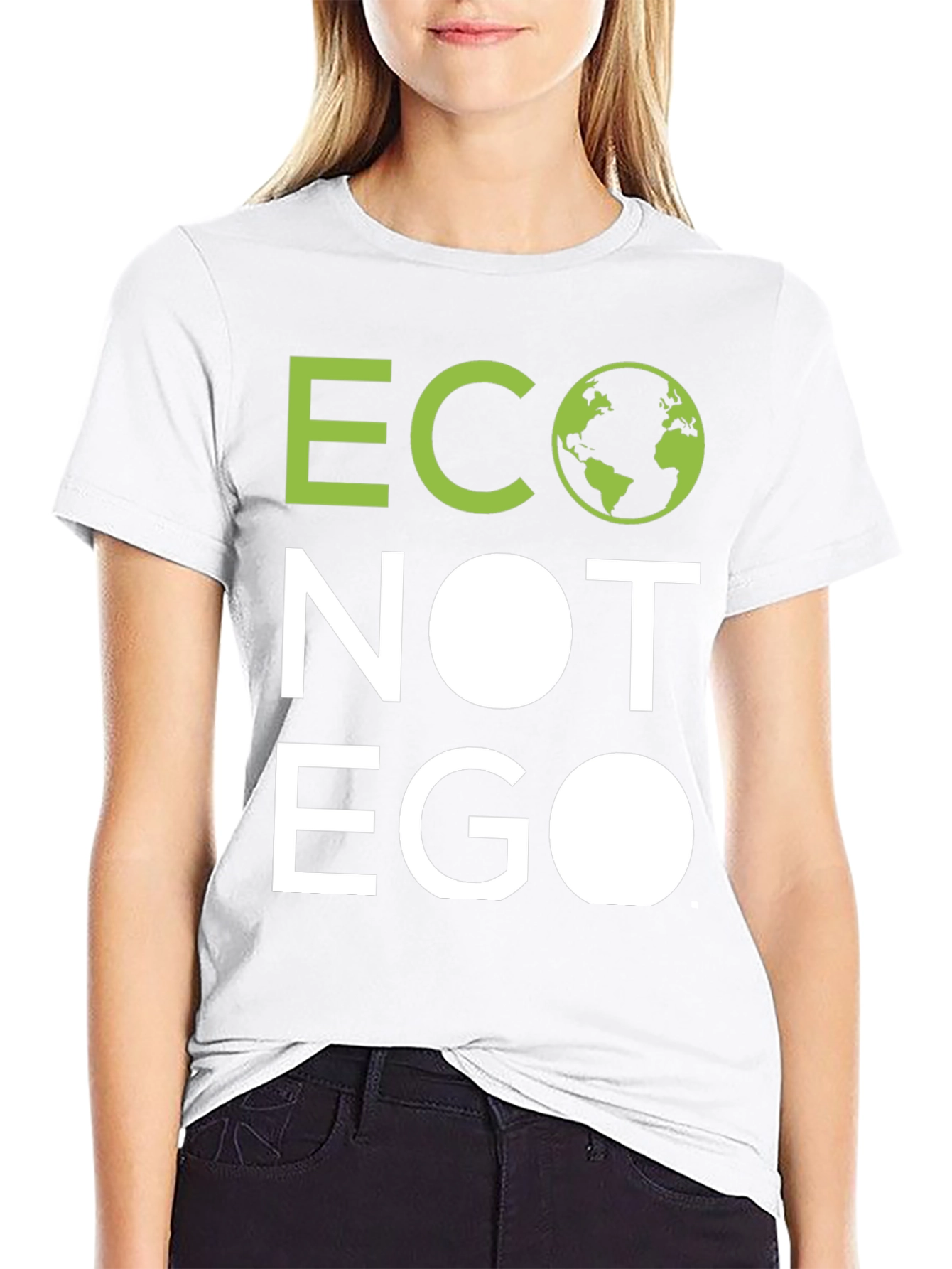 Eco Not Ego Graphic T-Shirt