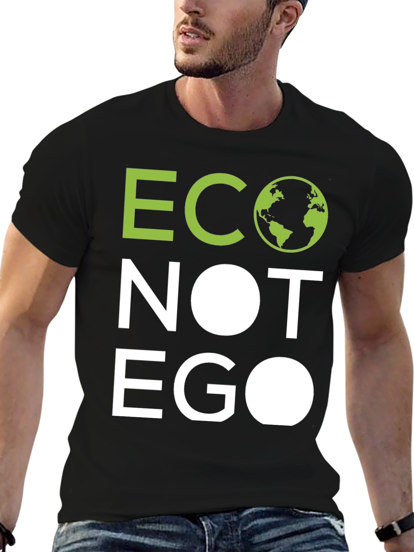 Eco Not Ego Graphic T-Shirt