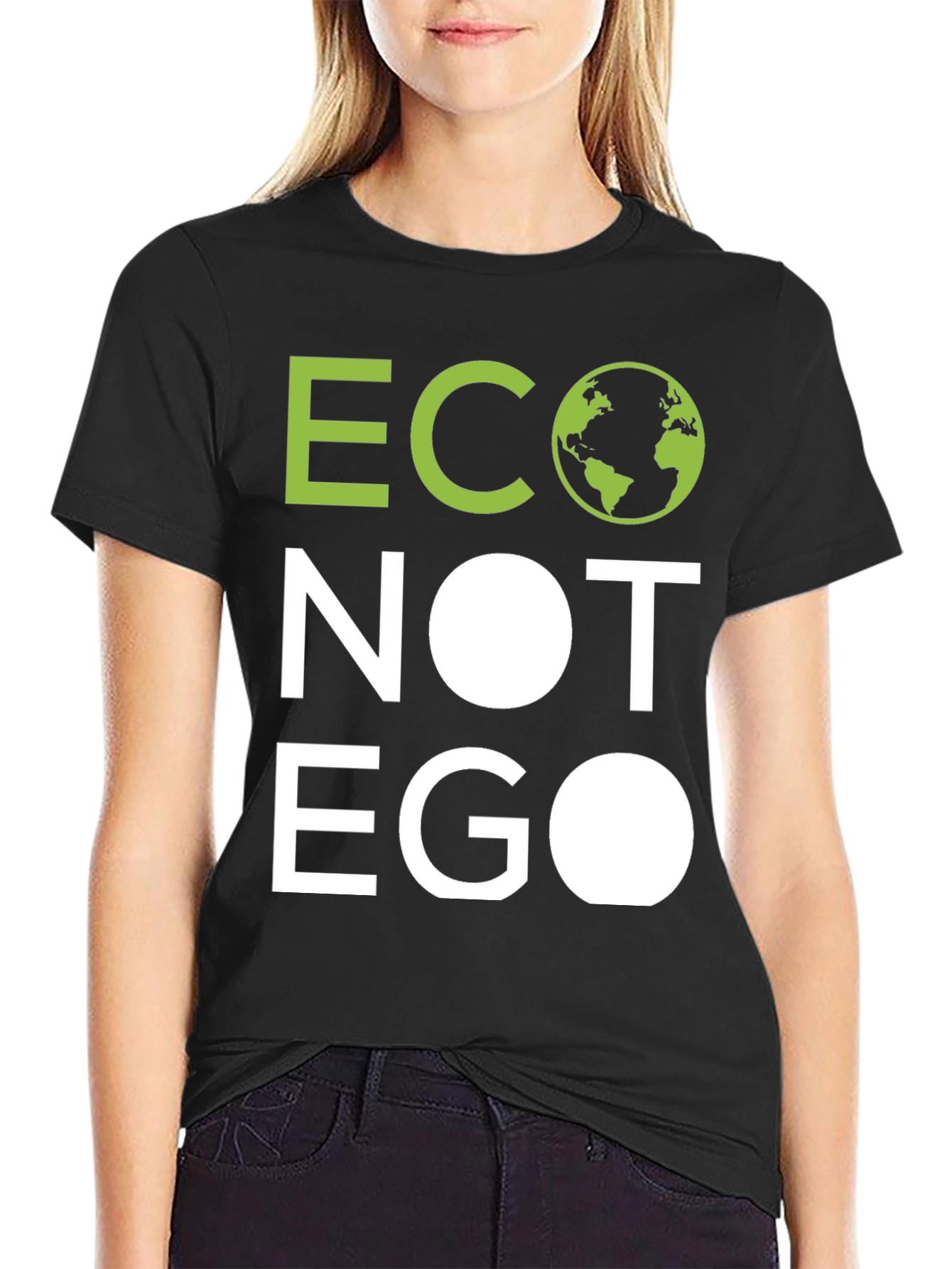 Eco Not Ego Graphic T-Shirt
