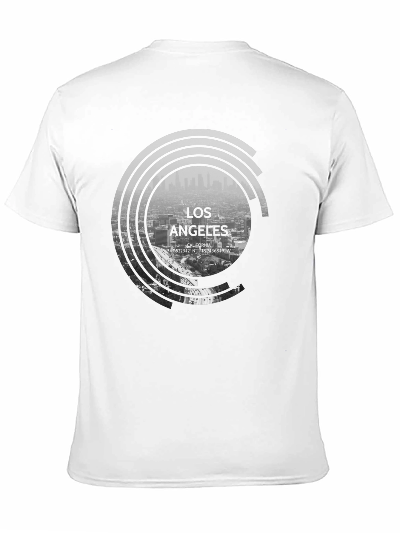 Los Angeles Graphic Tee - Cityscape Design