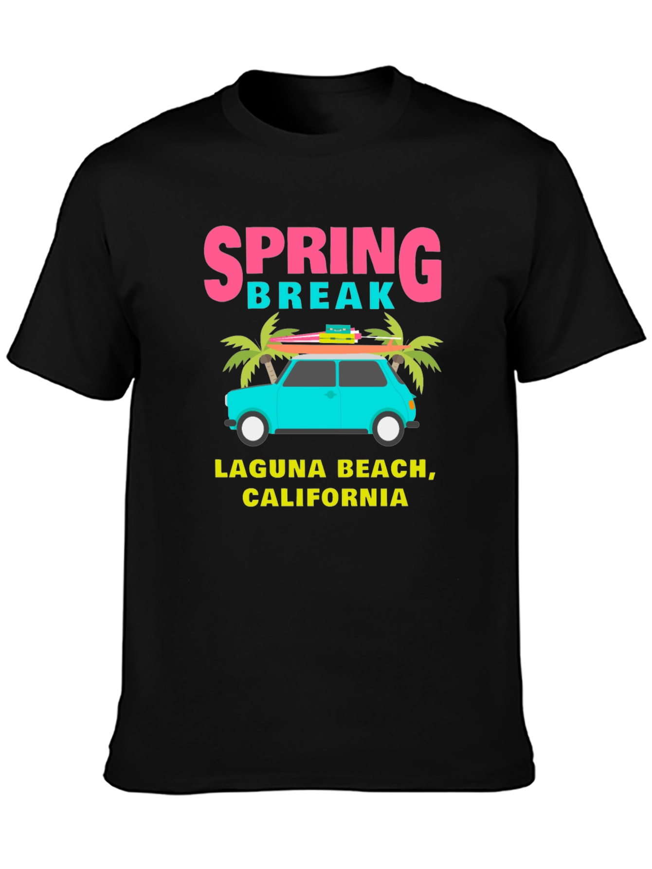 Spring Break Laguna Beach Graphic Tee