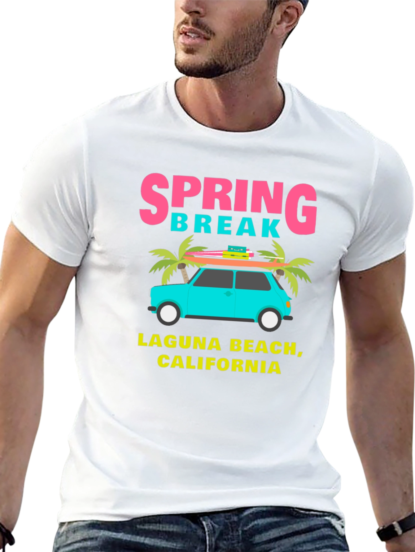 Spring Break Laguna Beach Graphic Tee