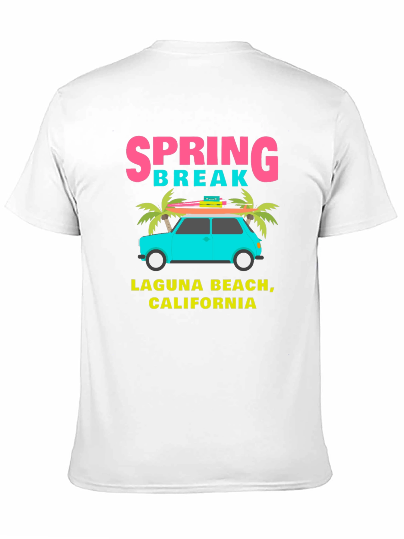 Spring Break Laguna Beach Graphic Tee
