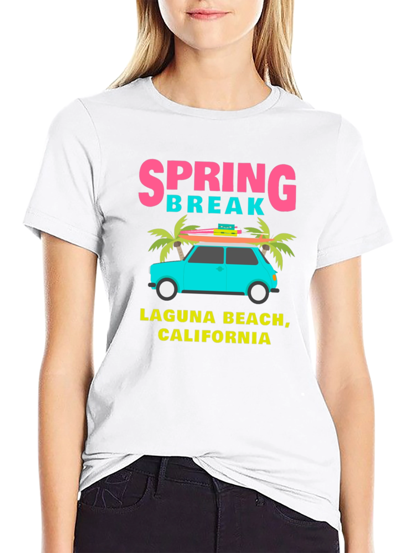 Spring Break Laguna Beach Graphic Tee