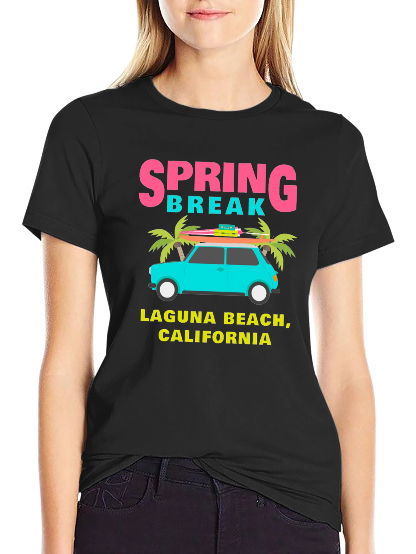 Spring Break Laguna Beach Graphic Tee