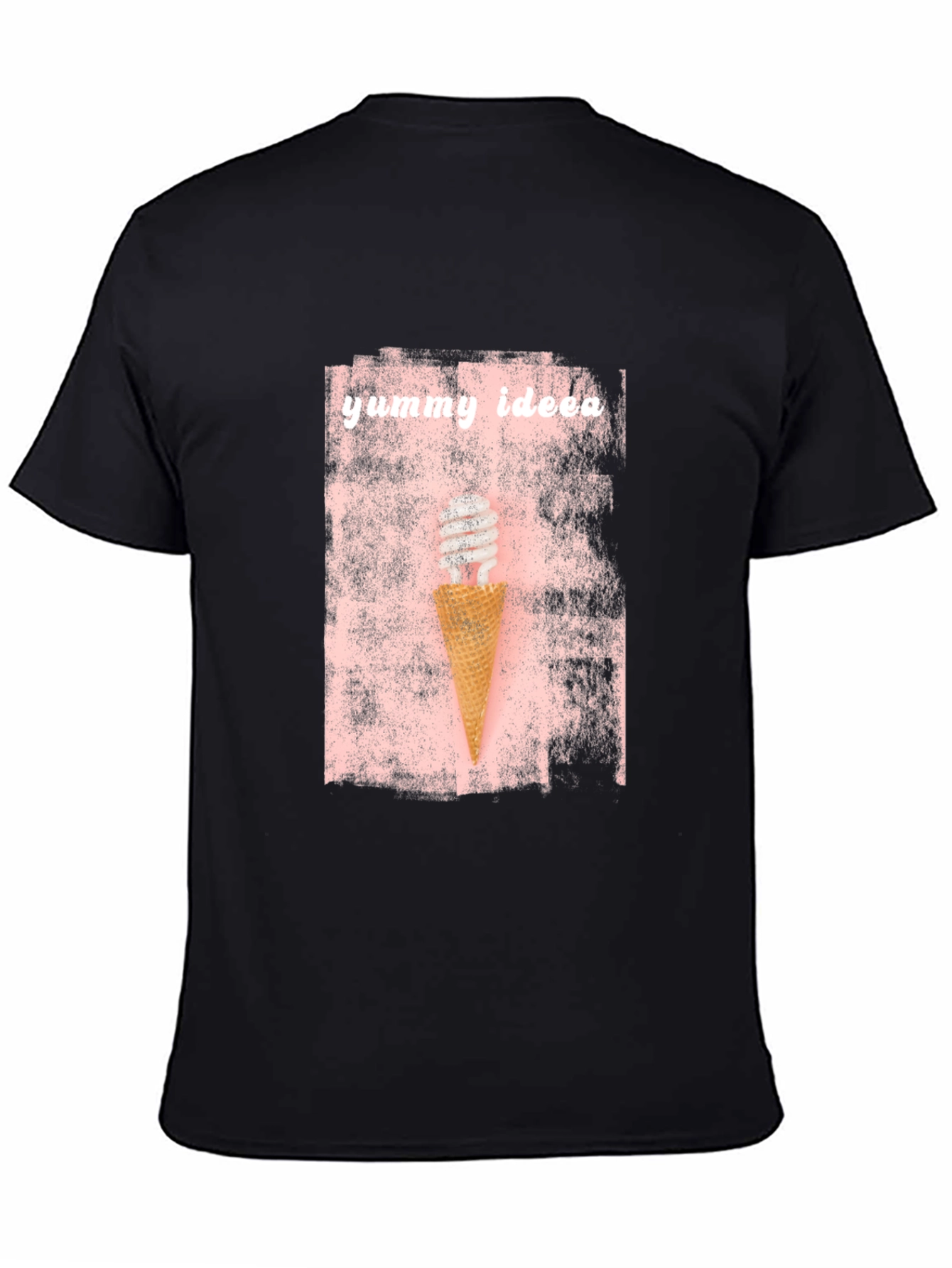 Yummy Idea T-Shirt - Unique Ice Cream Cone Design