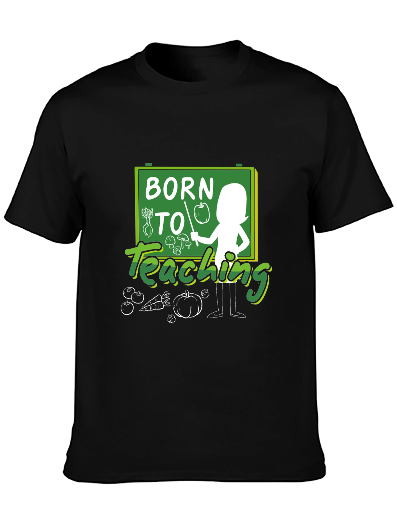 Born to Teaching Graphic T-Shirt