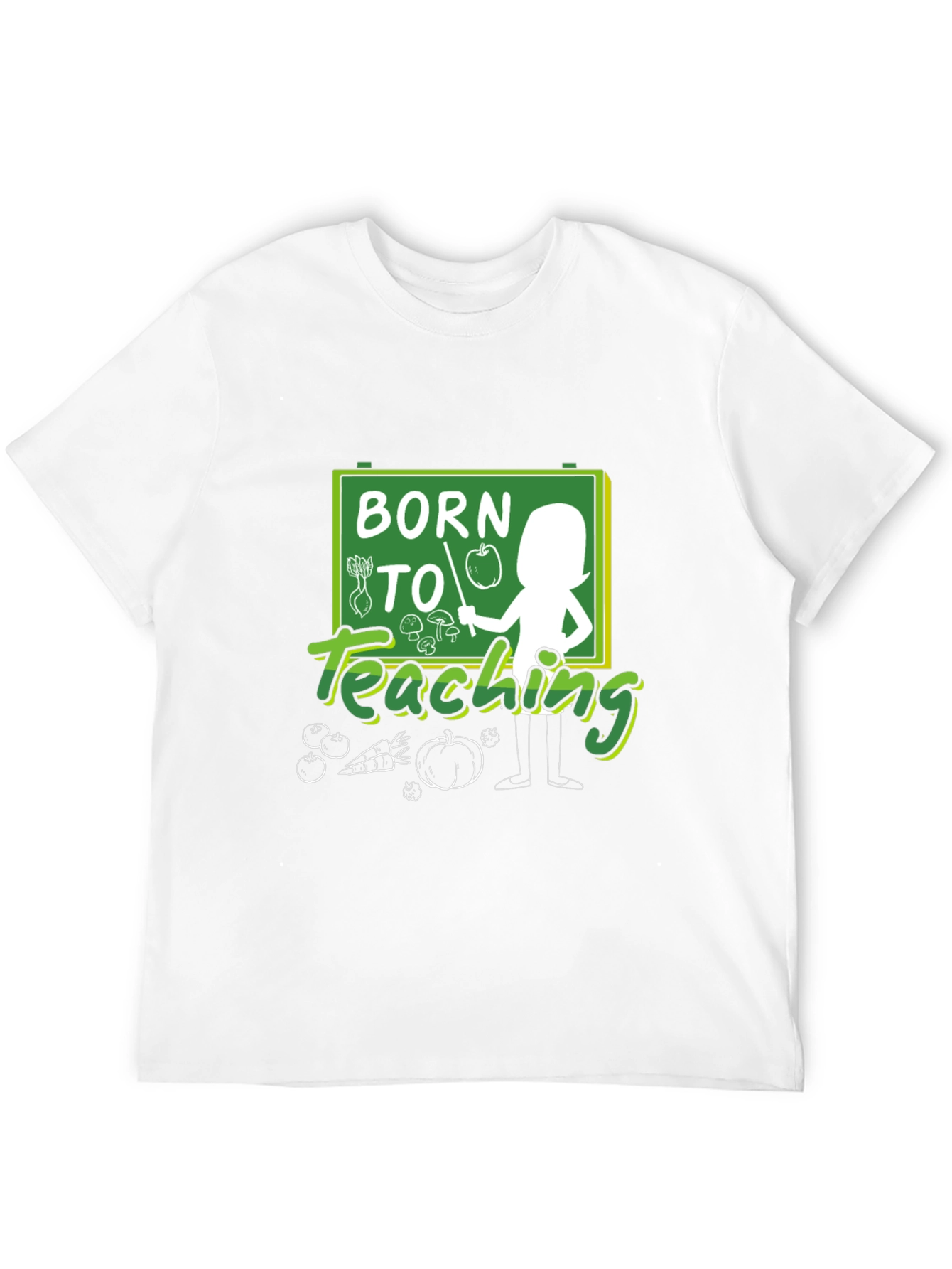 Born to Teaching Graphic T-Shirt