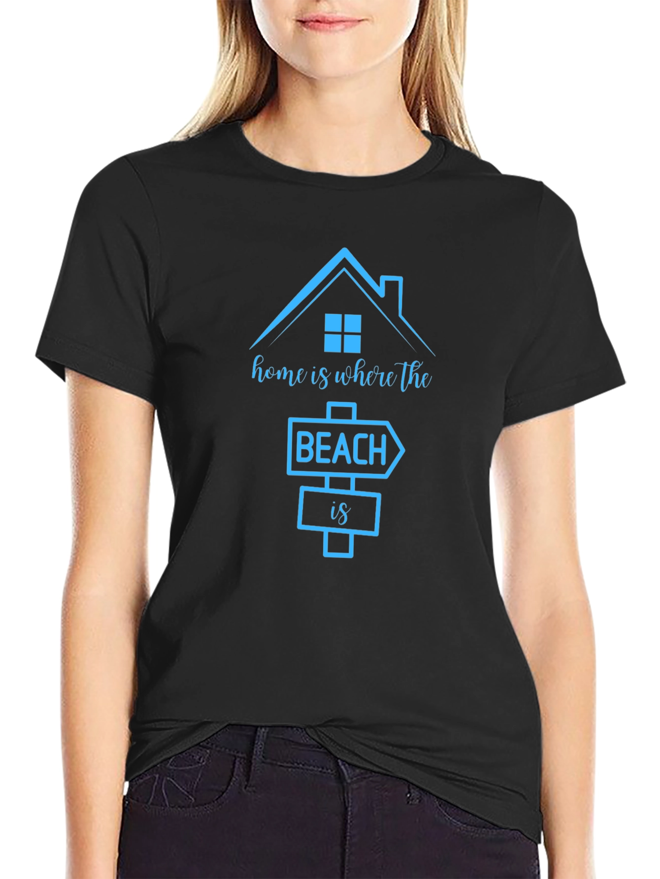 Home Is Where the Beach Is T-Shirt