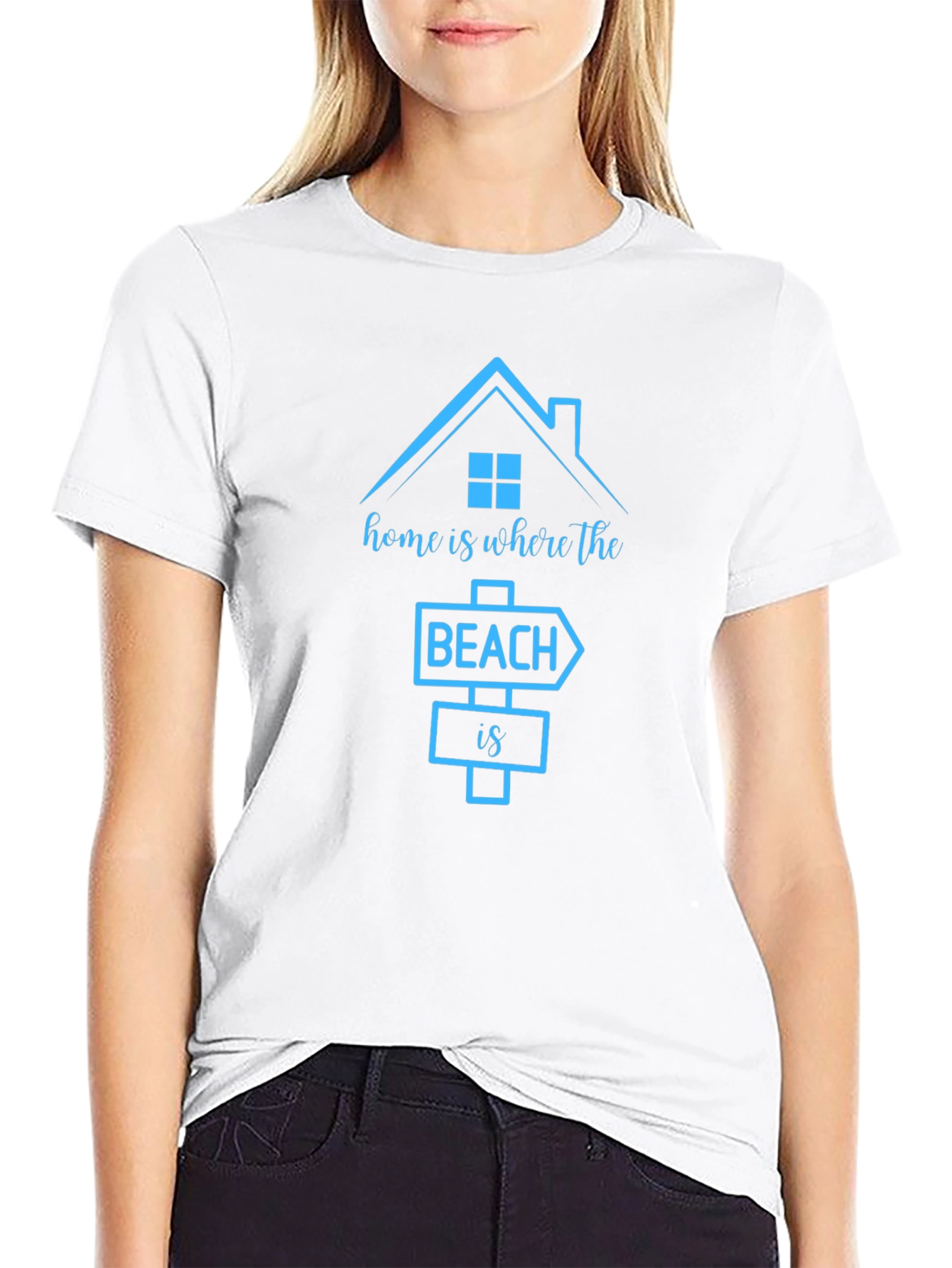 Home Is Where the Beach Is T-Shirt