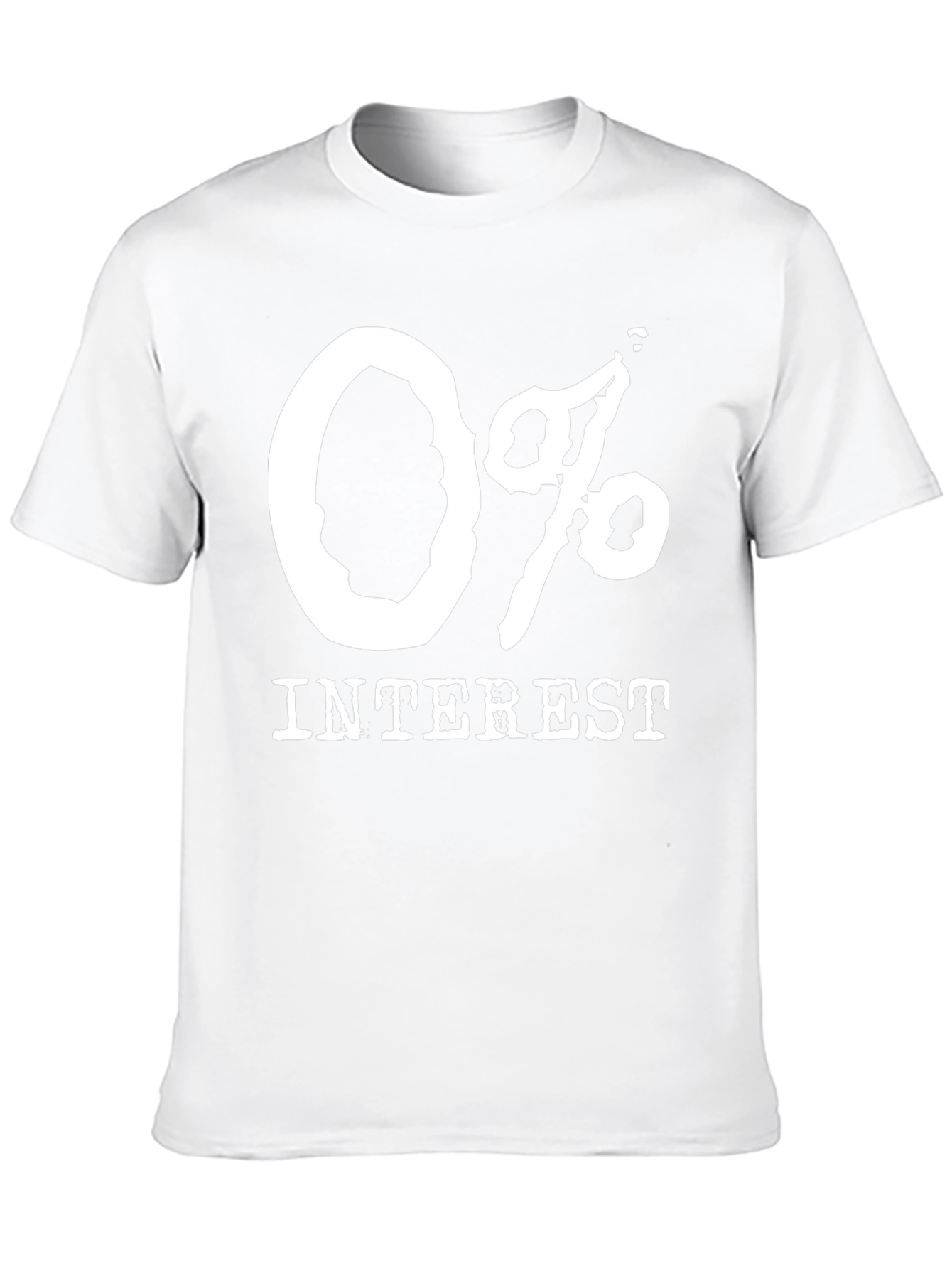0% Interest Black T-Shirt