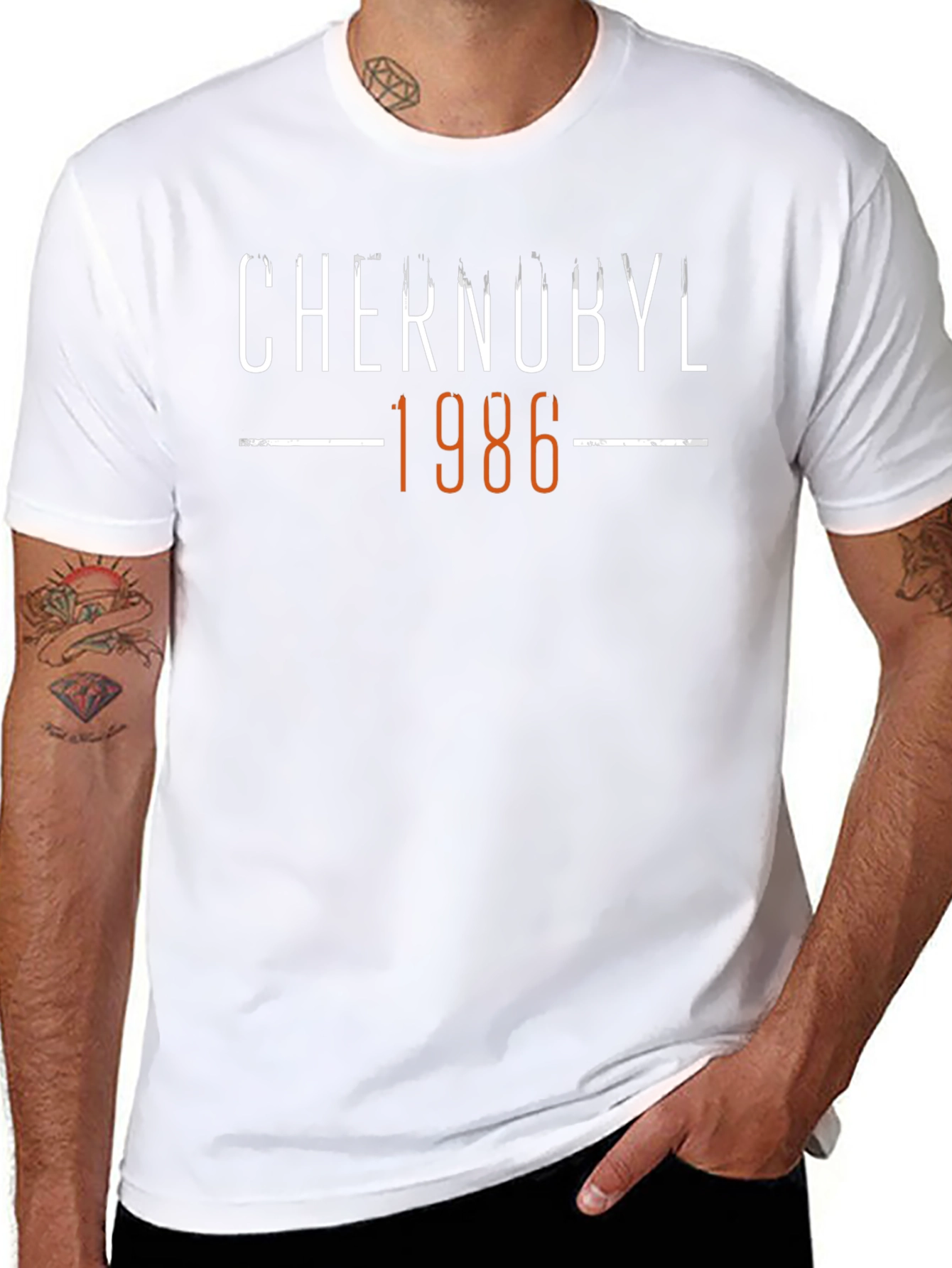 Chernobyl 1986 T-Shirt - Black Crew Neck
