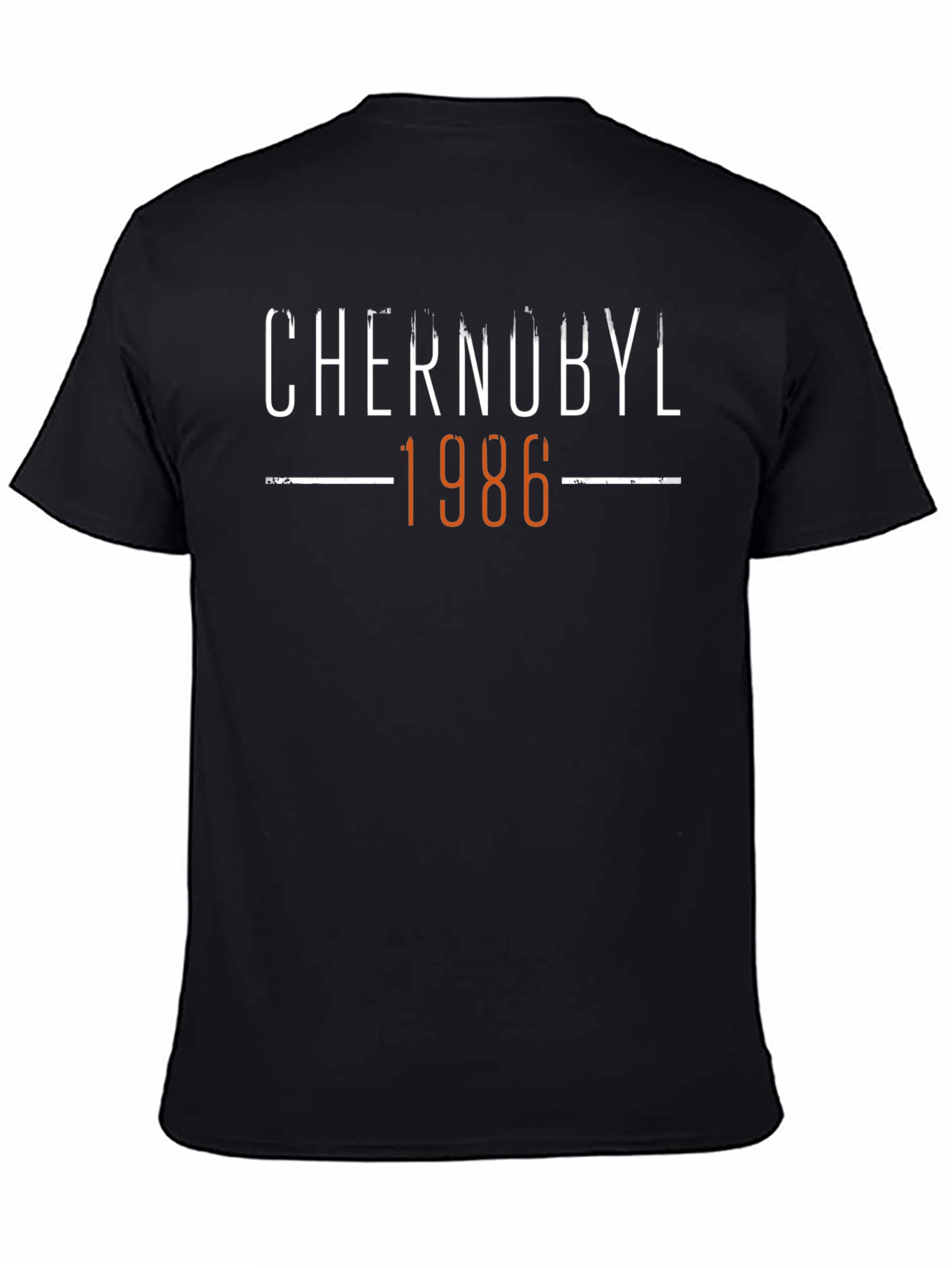 Chernobyl 1986 T-Shirt - Black Crew Neck