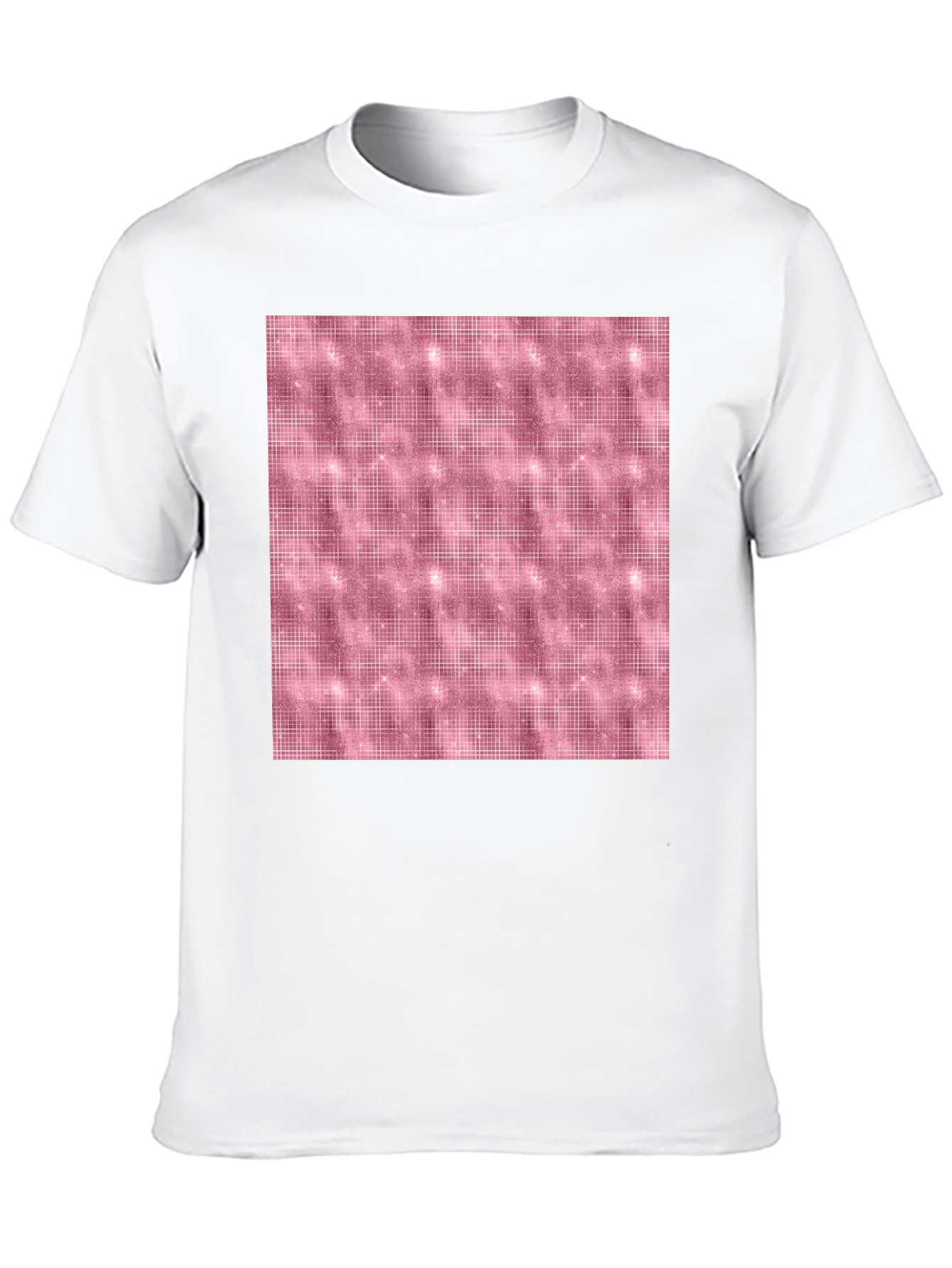 Rose Gold Sparkle Tee - Stylish Unisex Black T-Shirt