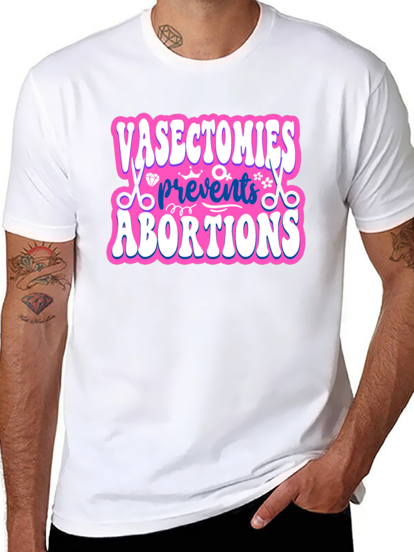Vasectomies Prevent Abortions Graphic Tee