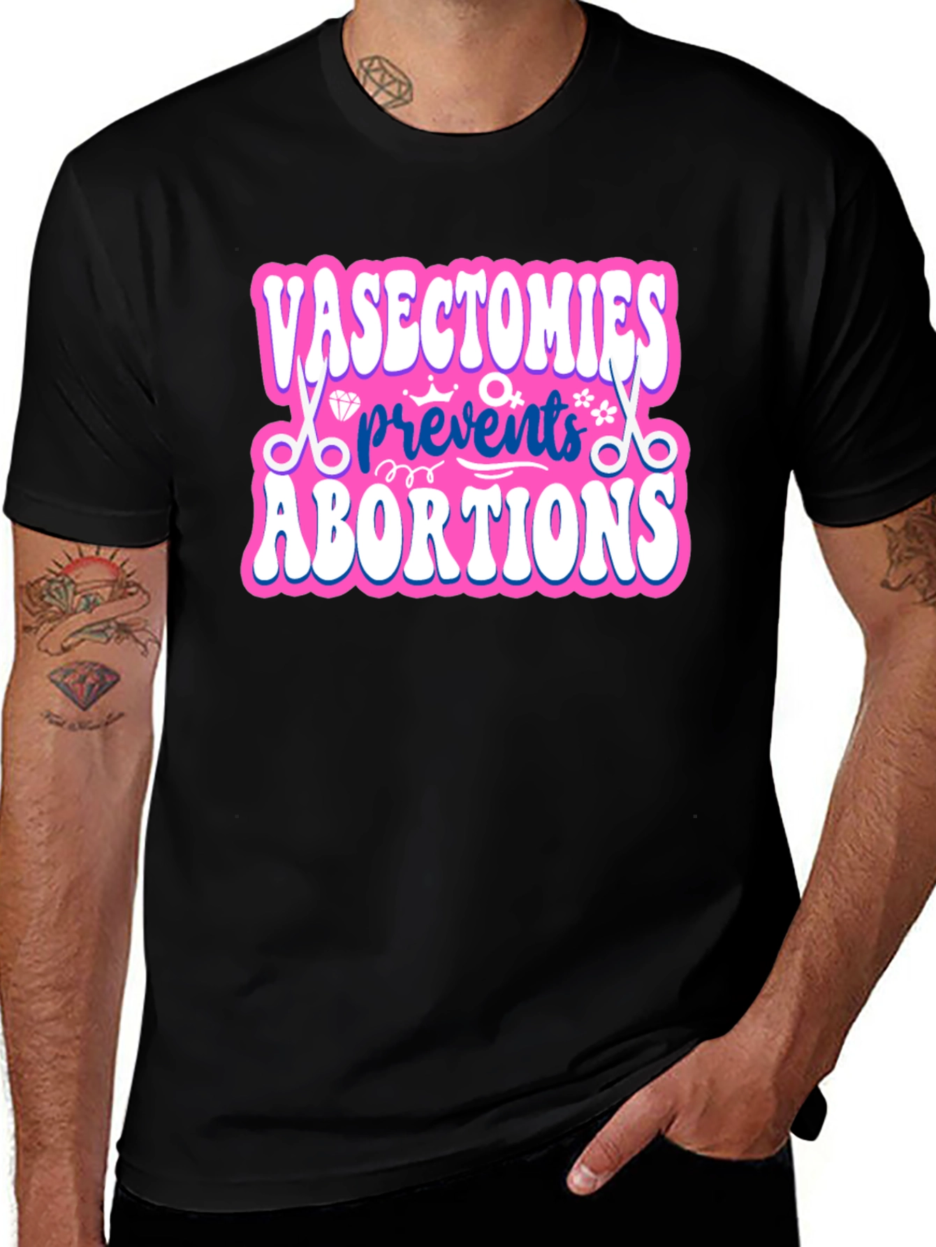 Vasectomies Prevent Abortions Graphic Tee