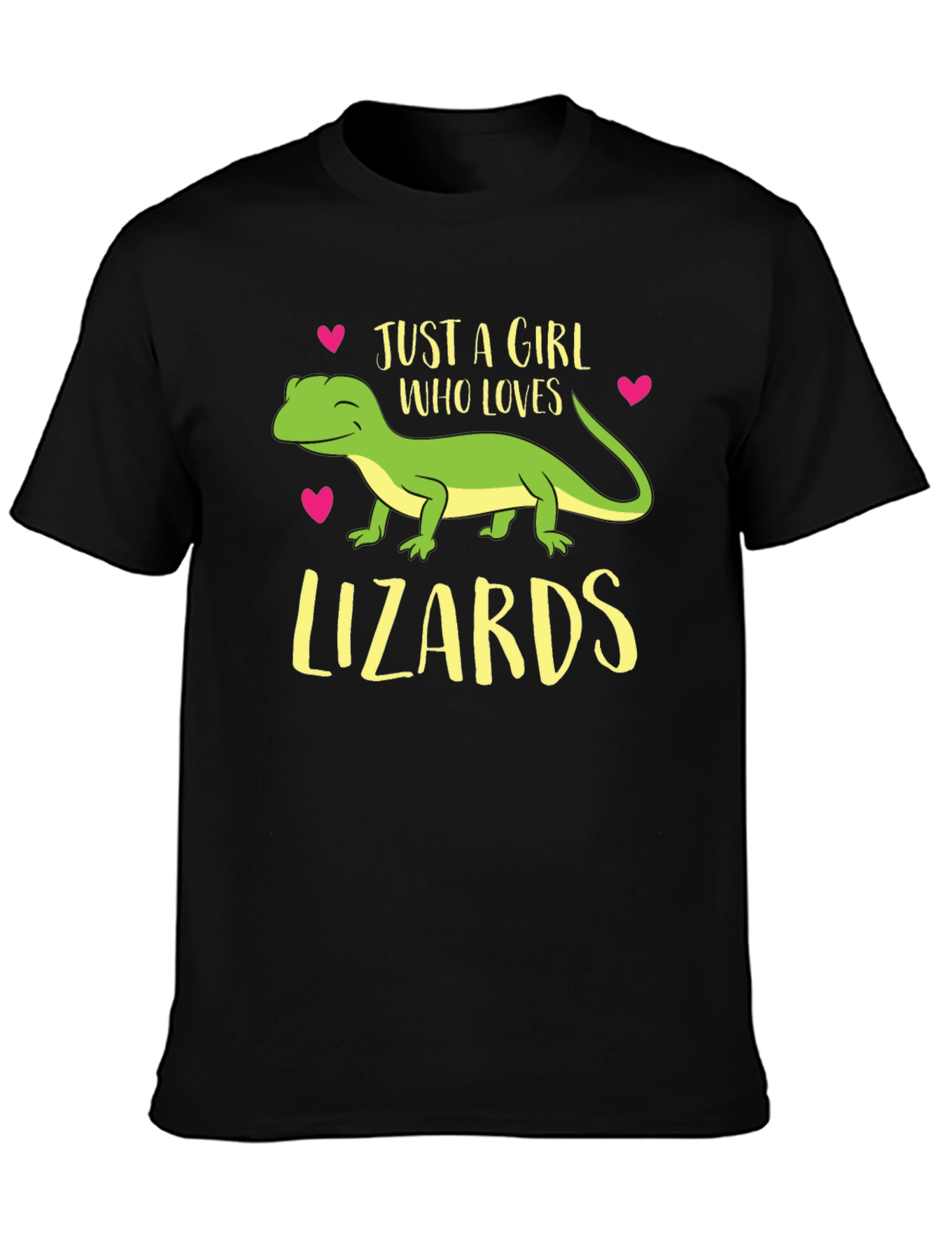 Just a Girl Who Loves Lizards T-Shirt
