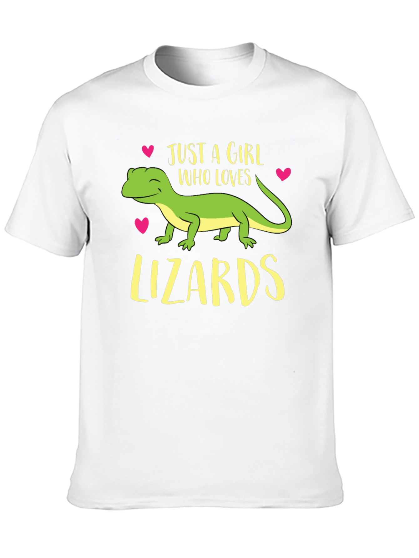 Just a Girl Who Loves Lizards T-Shirt