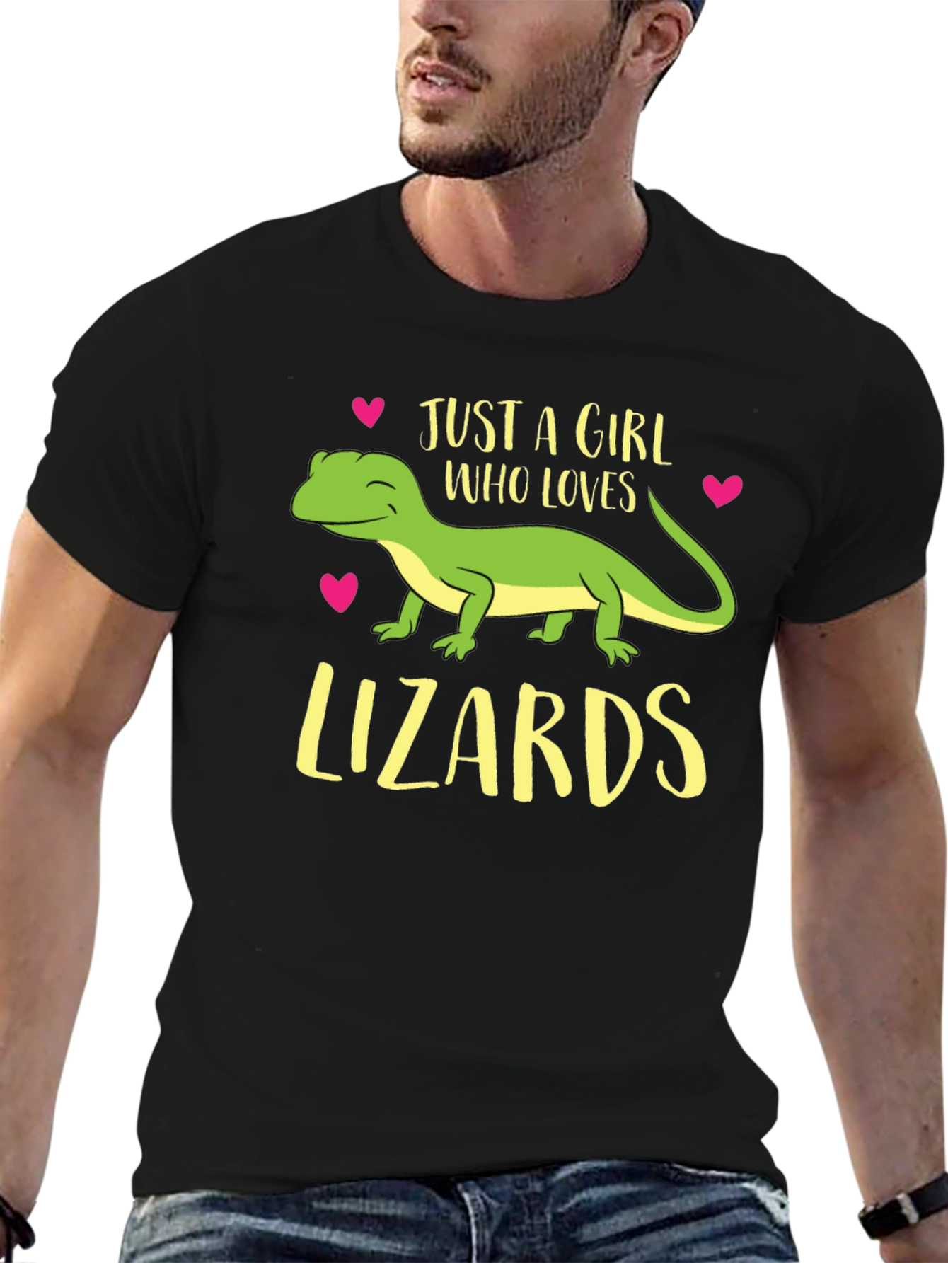 Just a Girl Who Loves Lizards T-Shirt