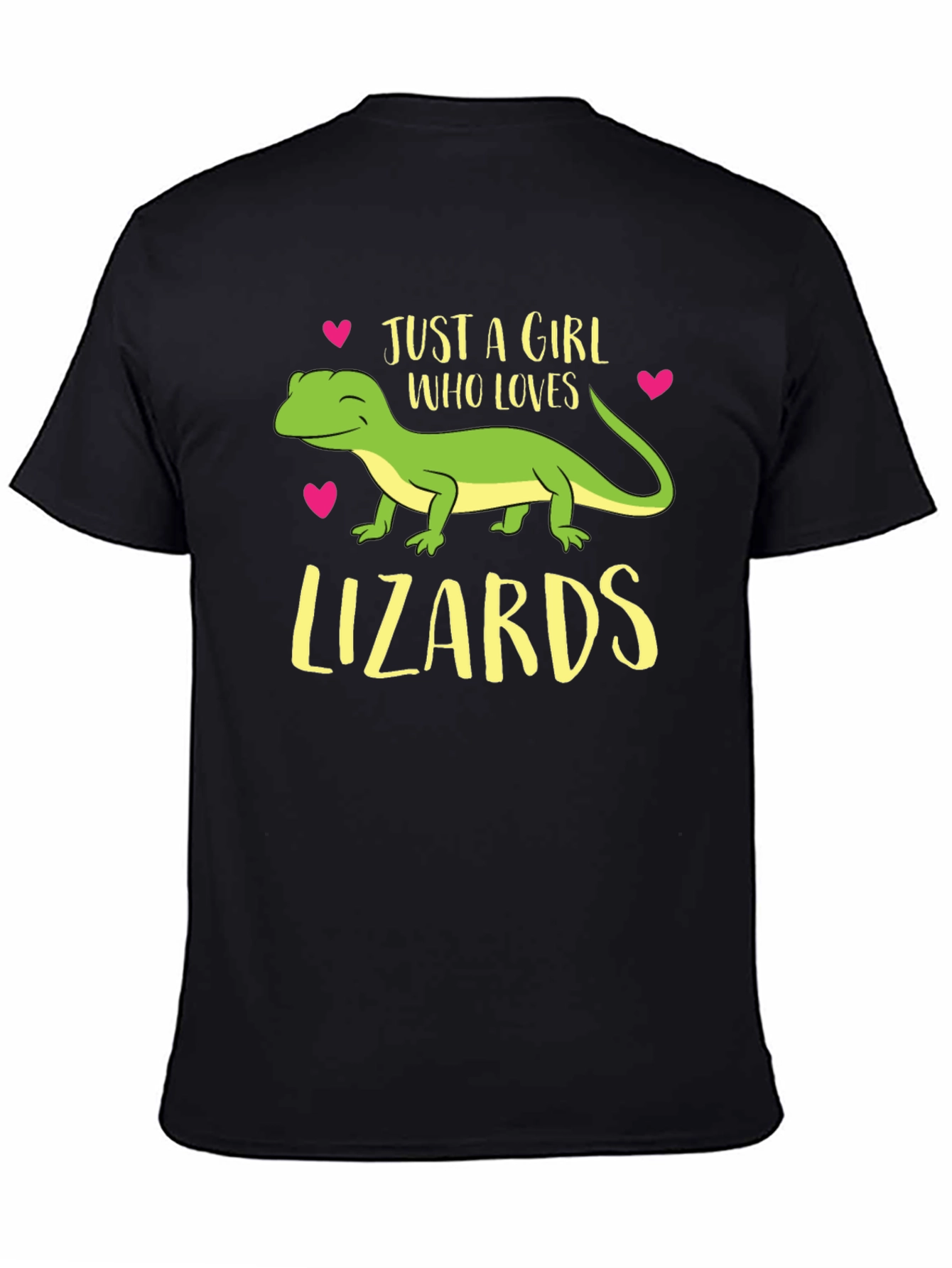Just a Girl Who Loves Lizards T-Shirt