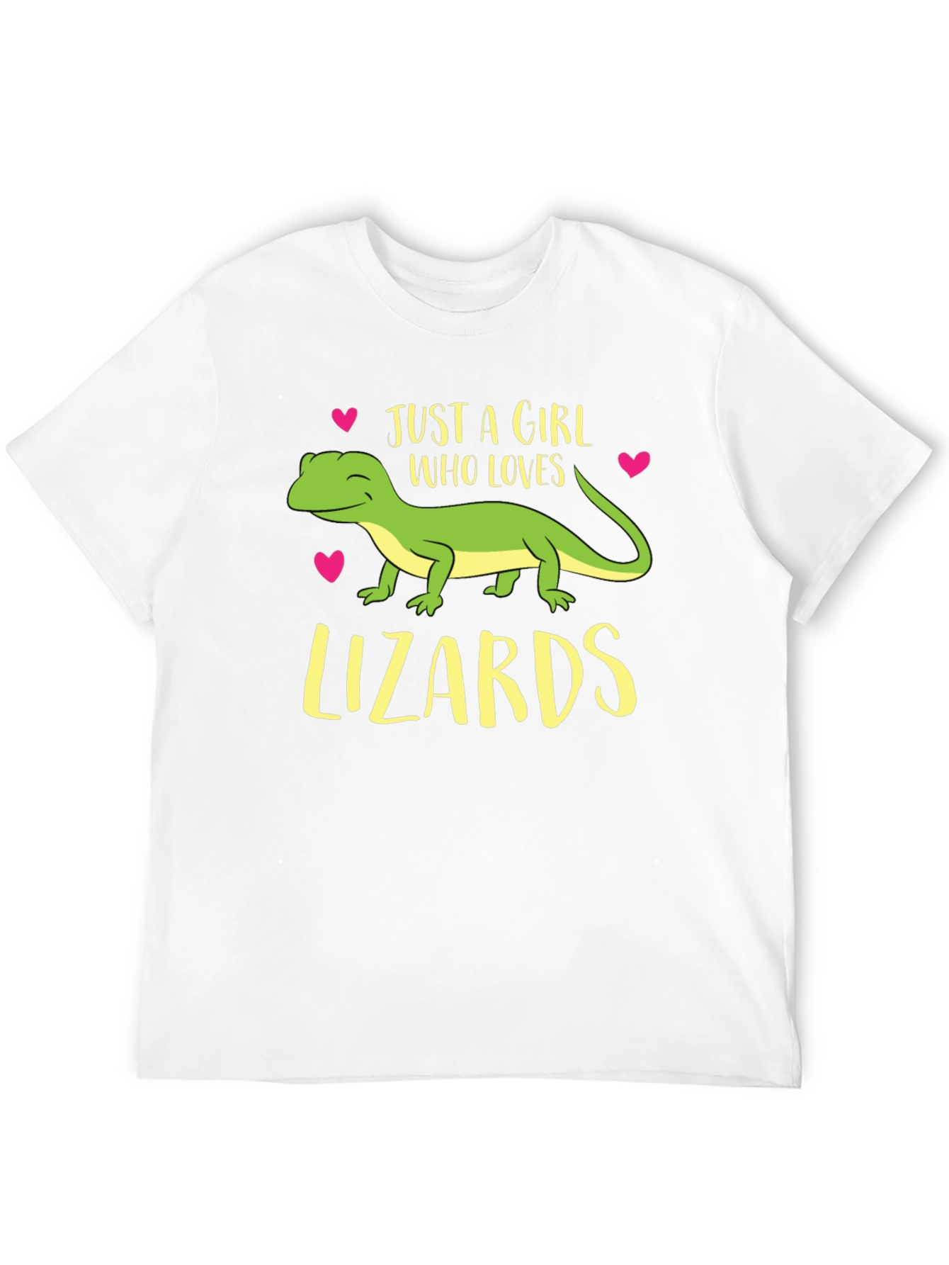 Just a Girl Who Loves Lizards T-Shirt