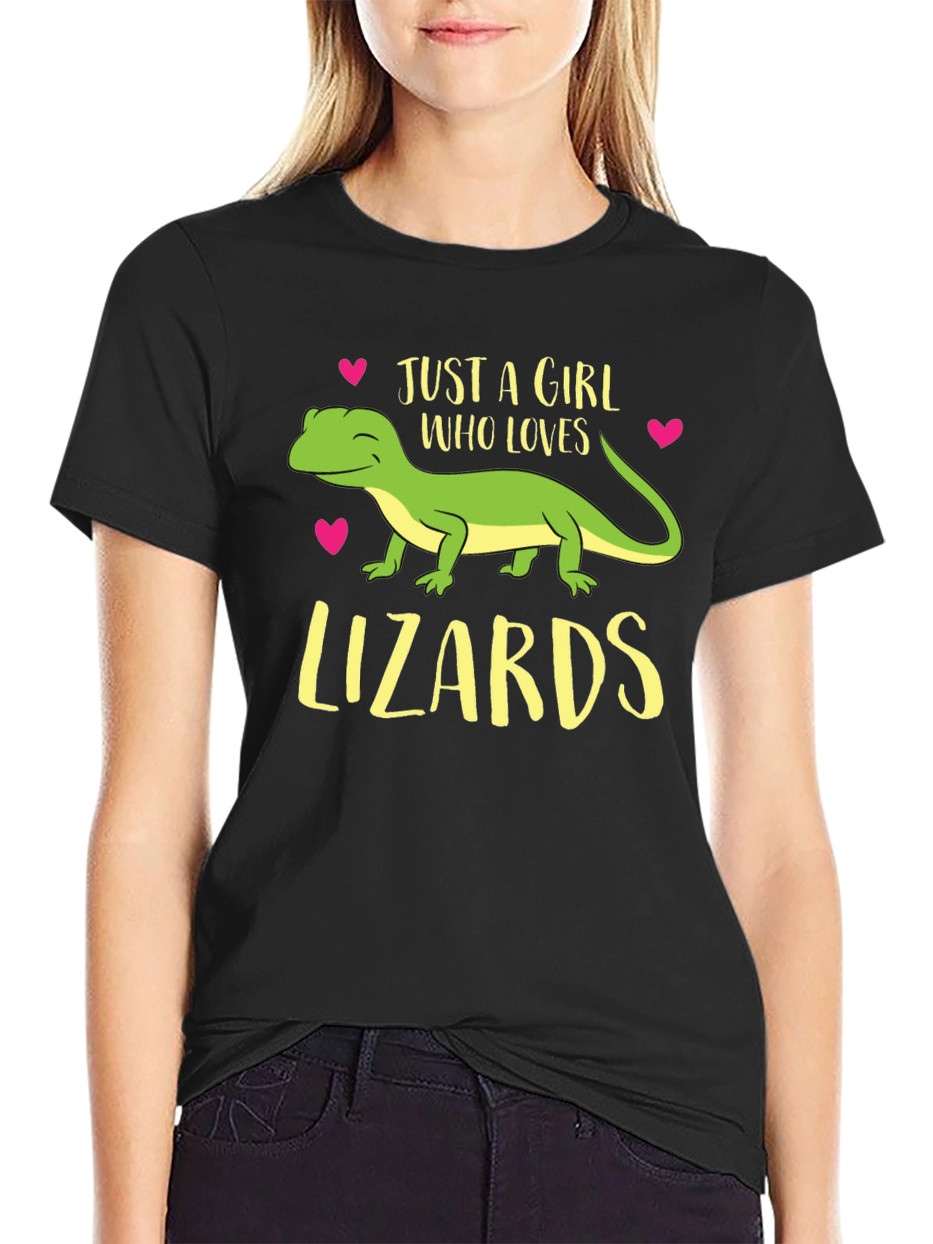 Just a Girl Who Loves Lizards T-Shirt